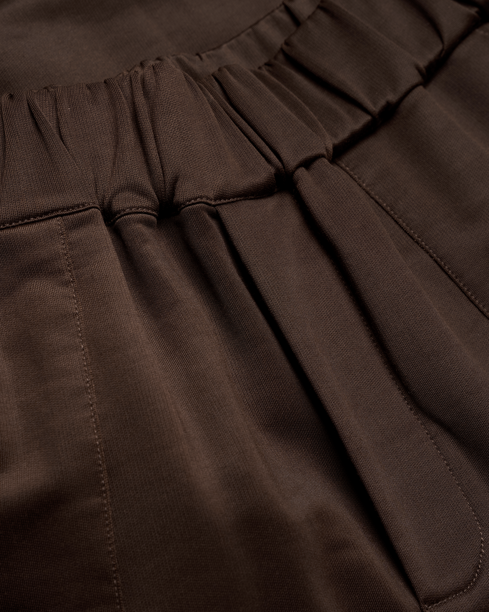 Woodbird Female WBPoke Track Shorts Shorts Dark Brown