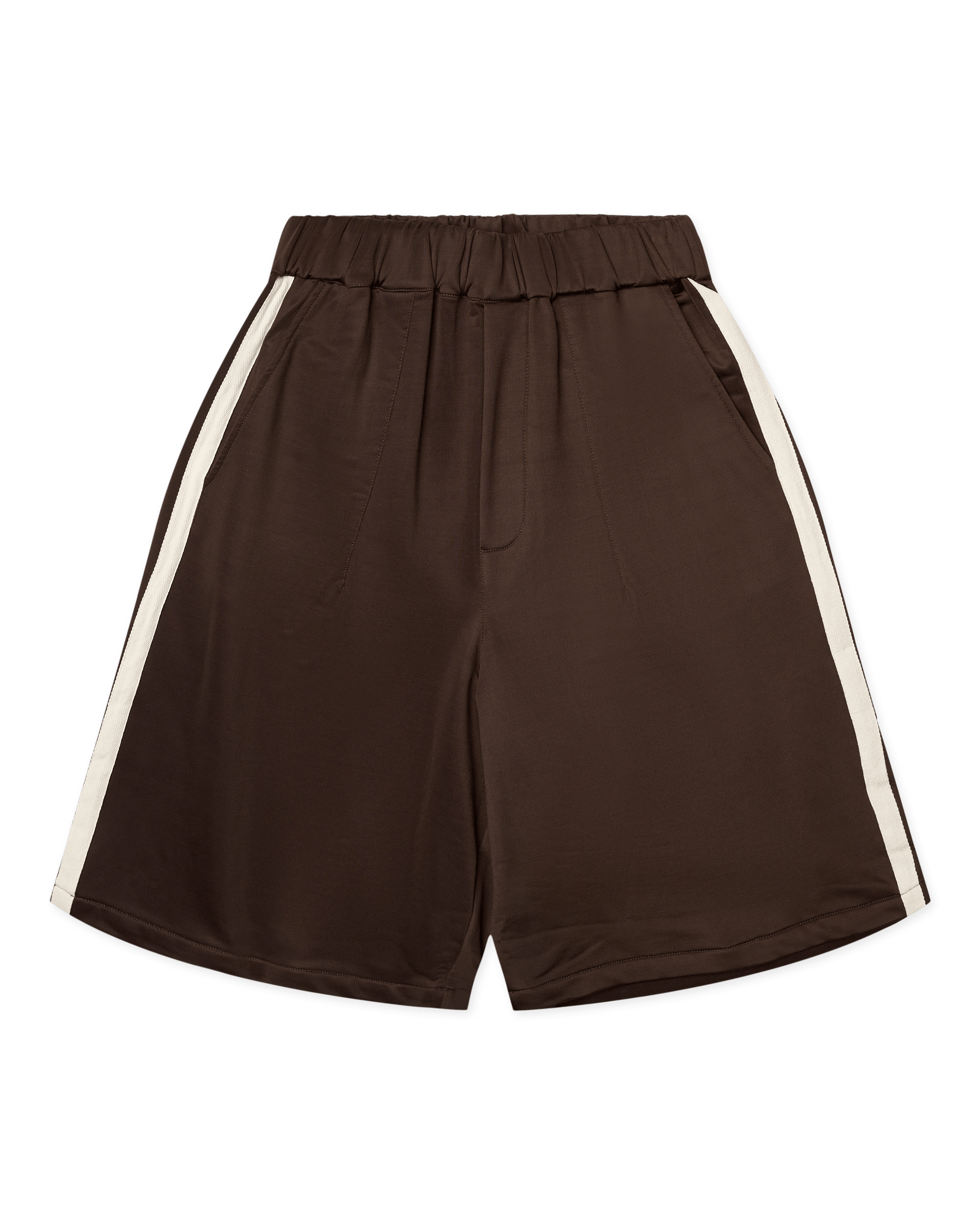 Woodbird Female WBPoke Track Shorts Shorts Dark Brown