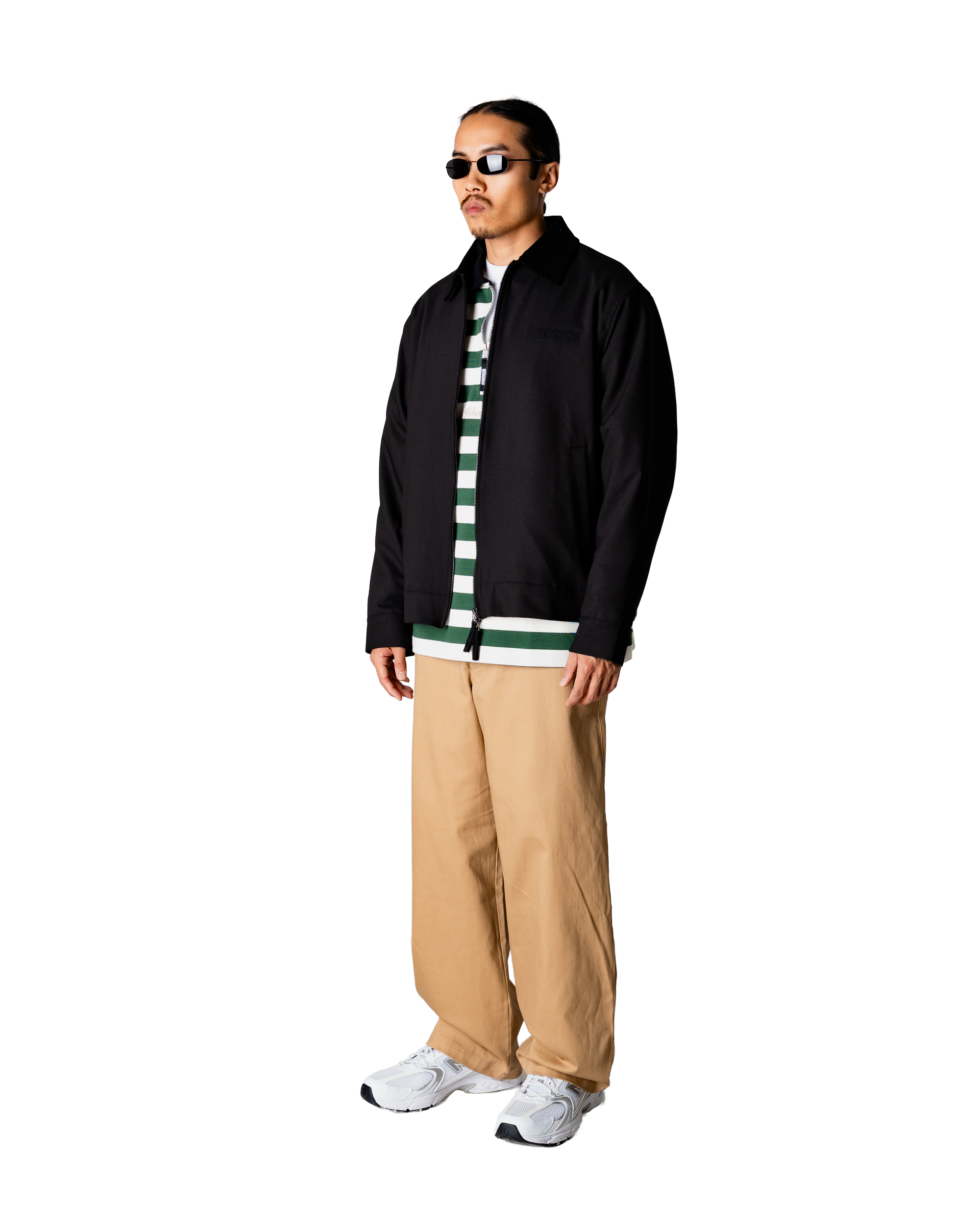 Woodbird WBPon Guan Work Jacket Jackets Black