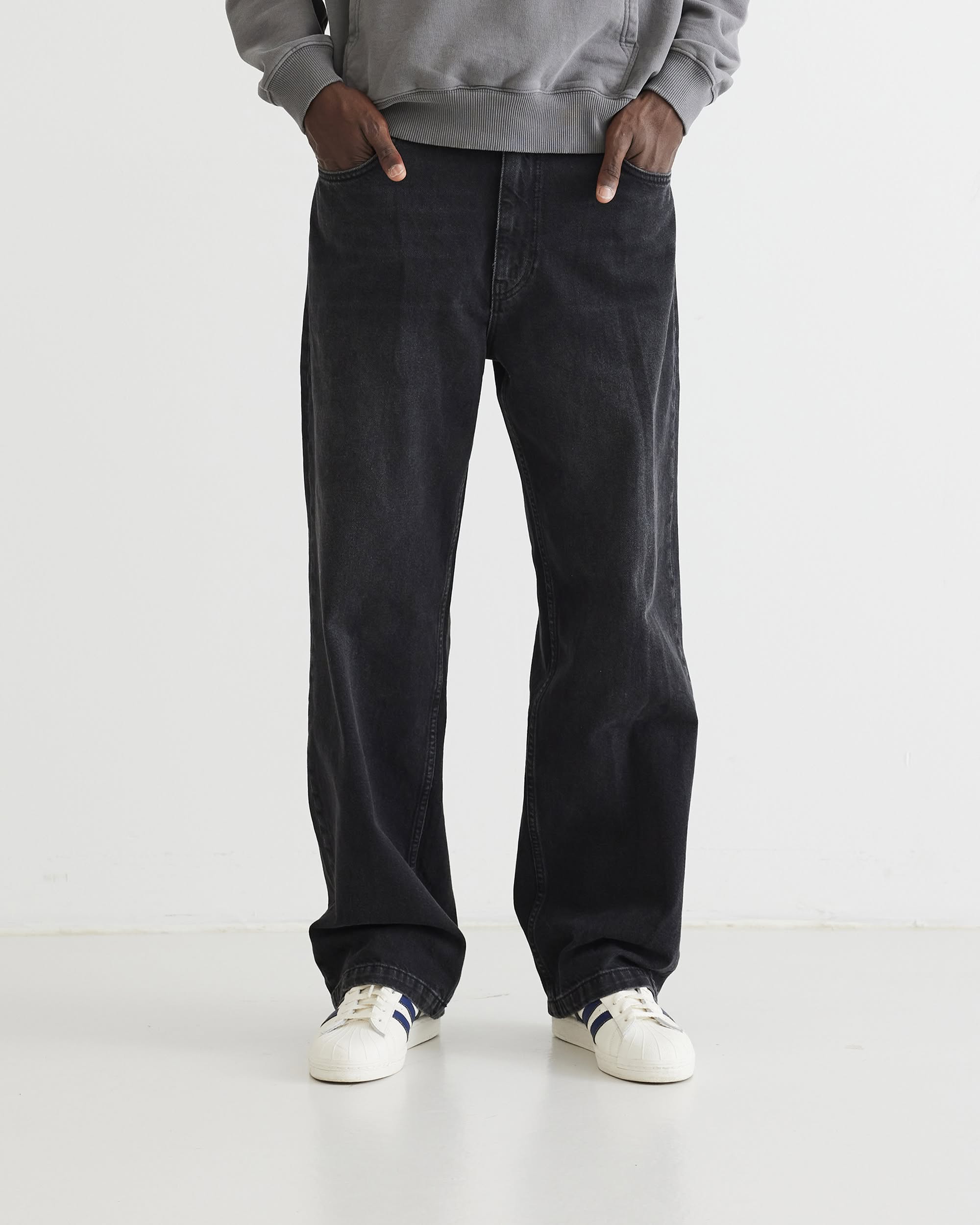 Woodbird WBRami Crow Jeans Jeans Black Vintage