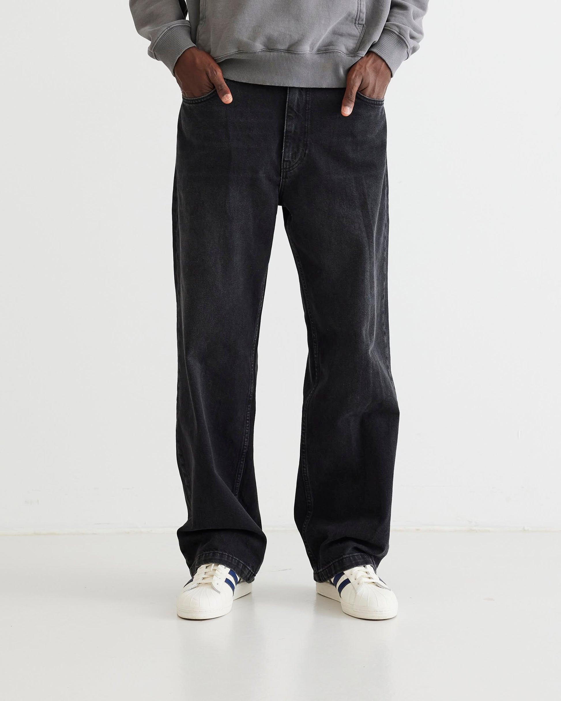 Woodbird WBRami Crow Jeans Jeans Black Vintage