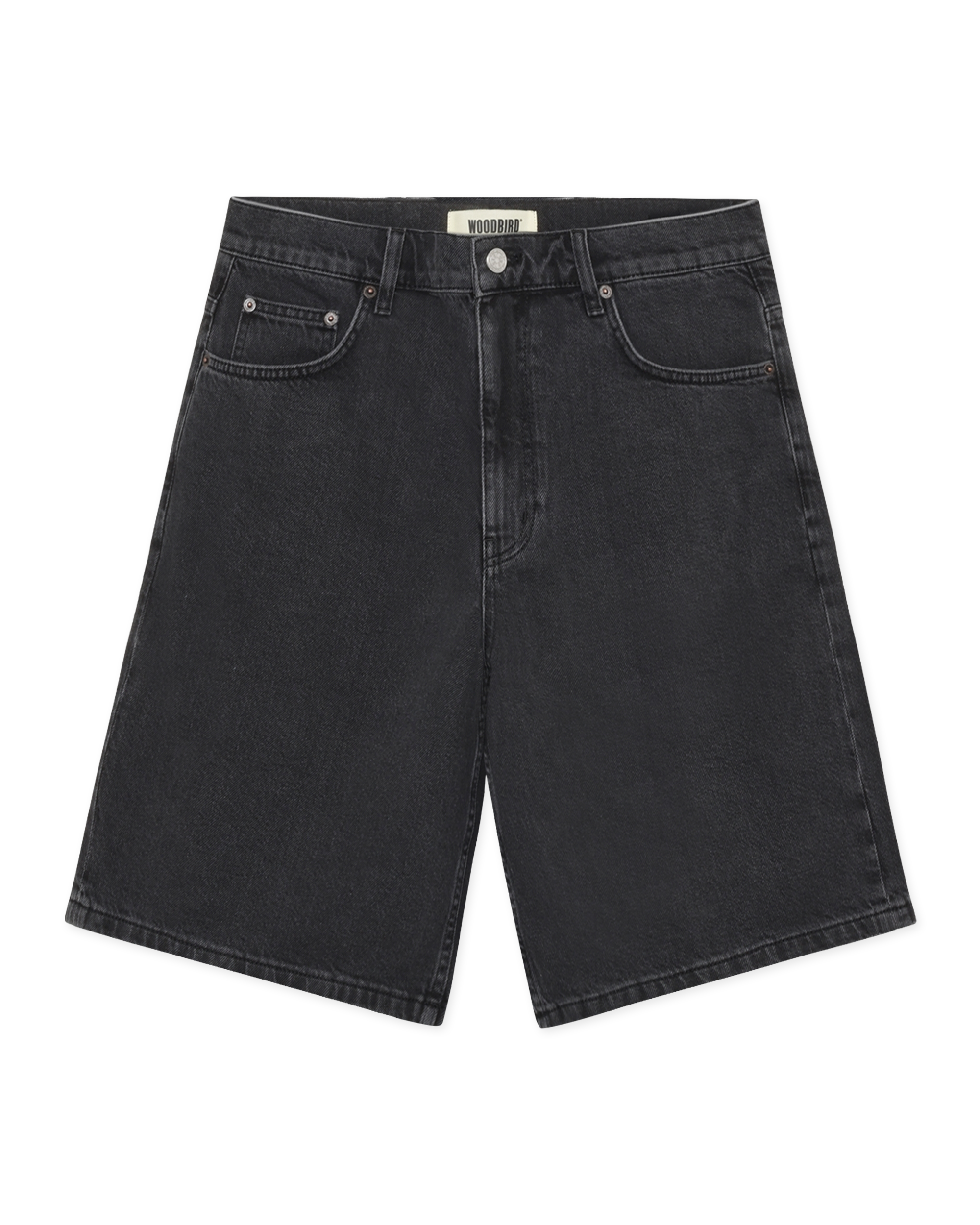 Woodbird WBRami Crow Shorts Shorts Black Vintage