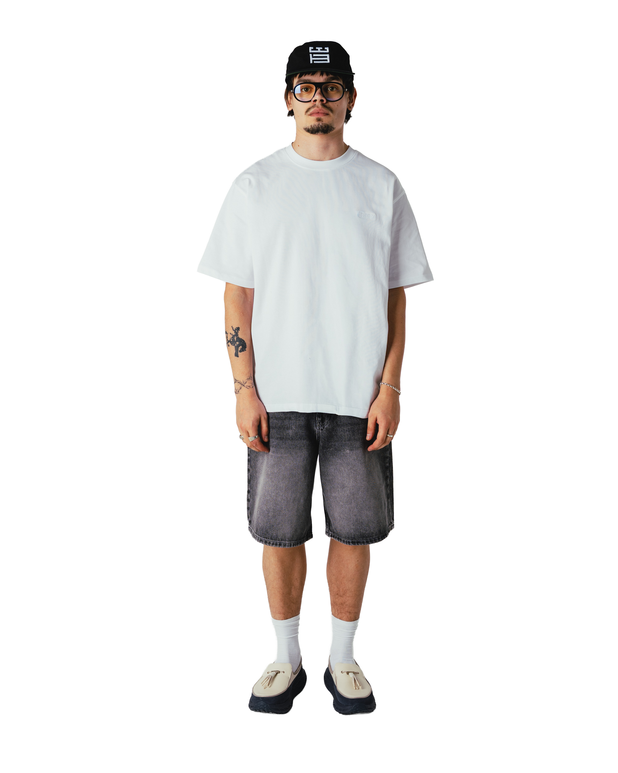 Woodbird WBRami Grey Shorts Shorts Washed Grey