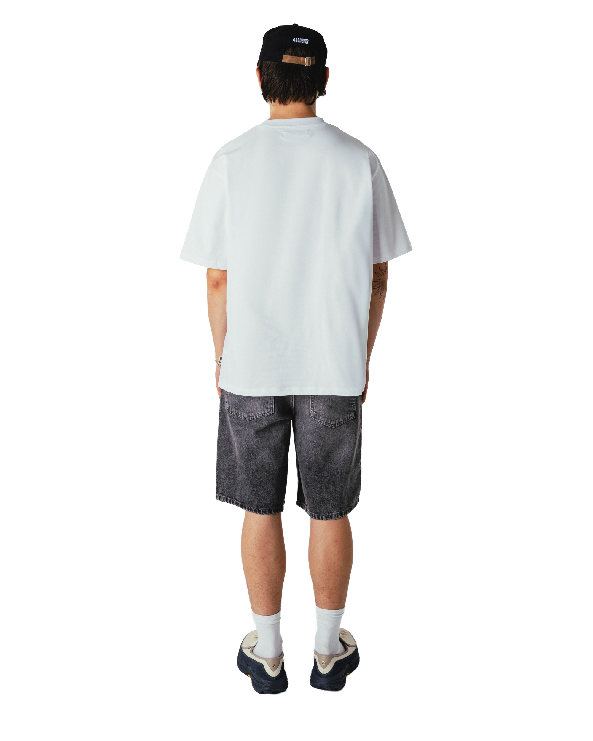 Woodbird WBRami Grey Shorts Shorts Washed Grey