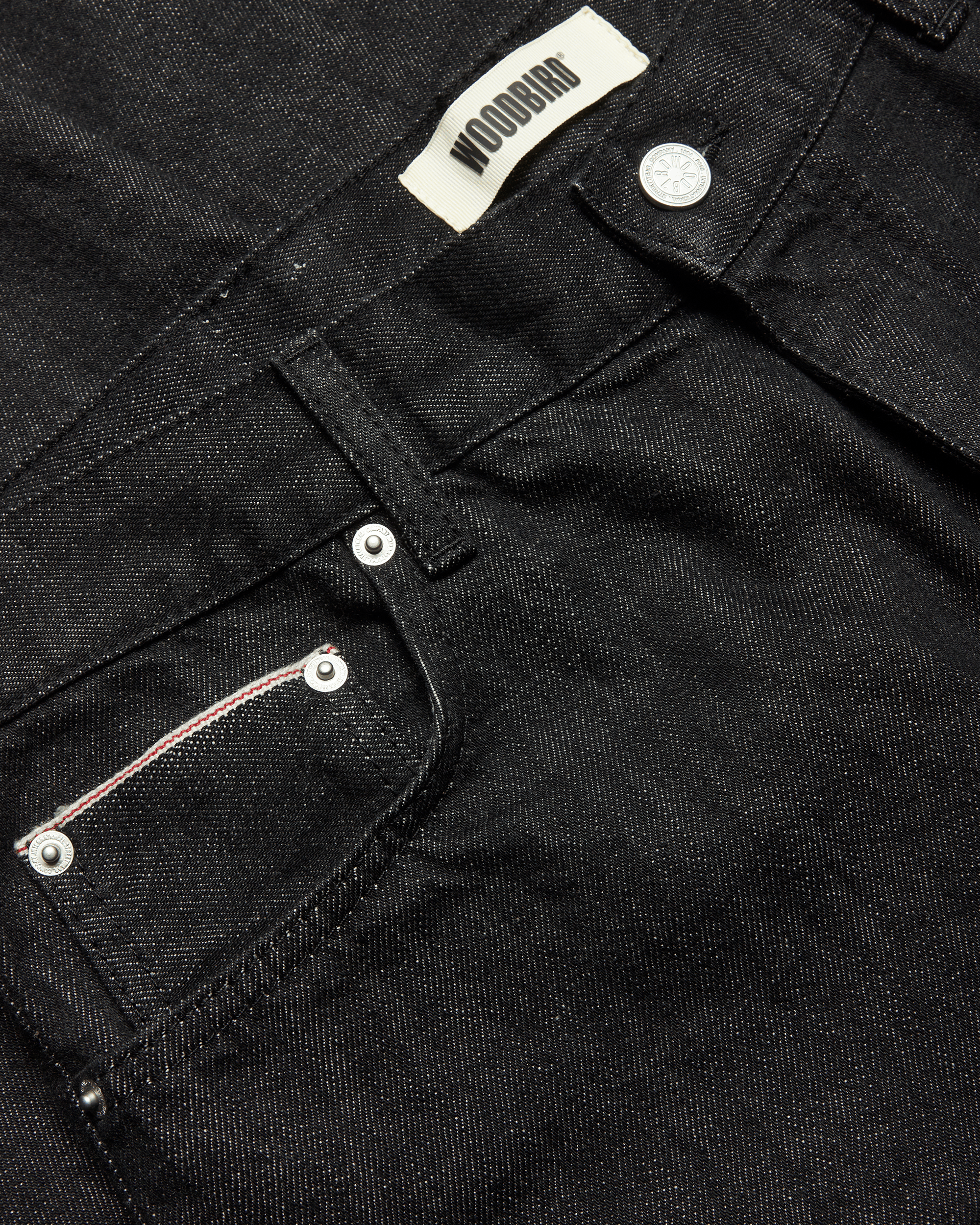 Woodbird WBRami Selvedge Jeans Jeans Black
