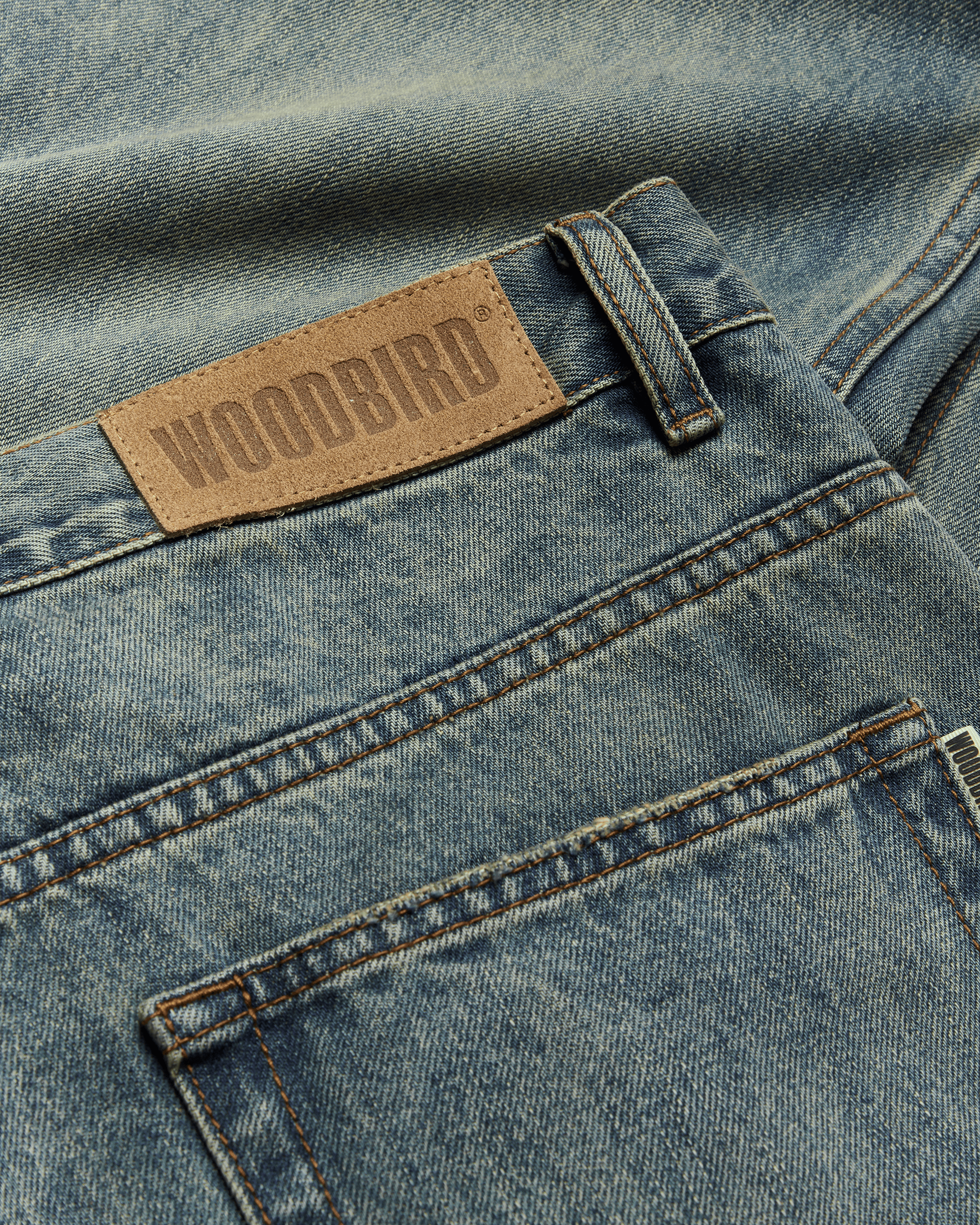 Woodbird WBRami Vintage Jeans Jeans Washed Mid Blue