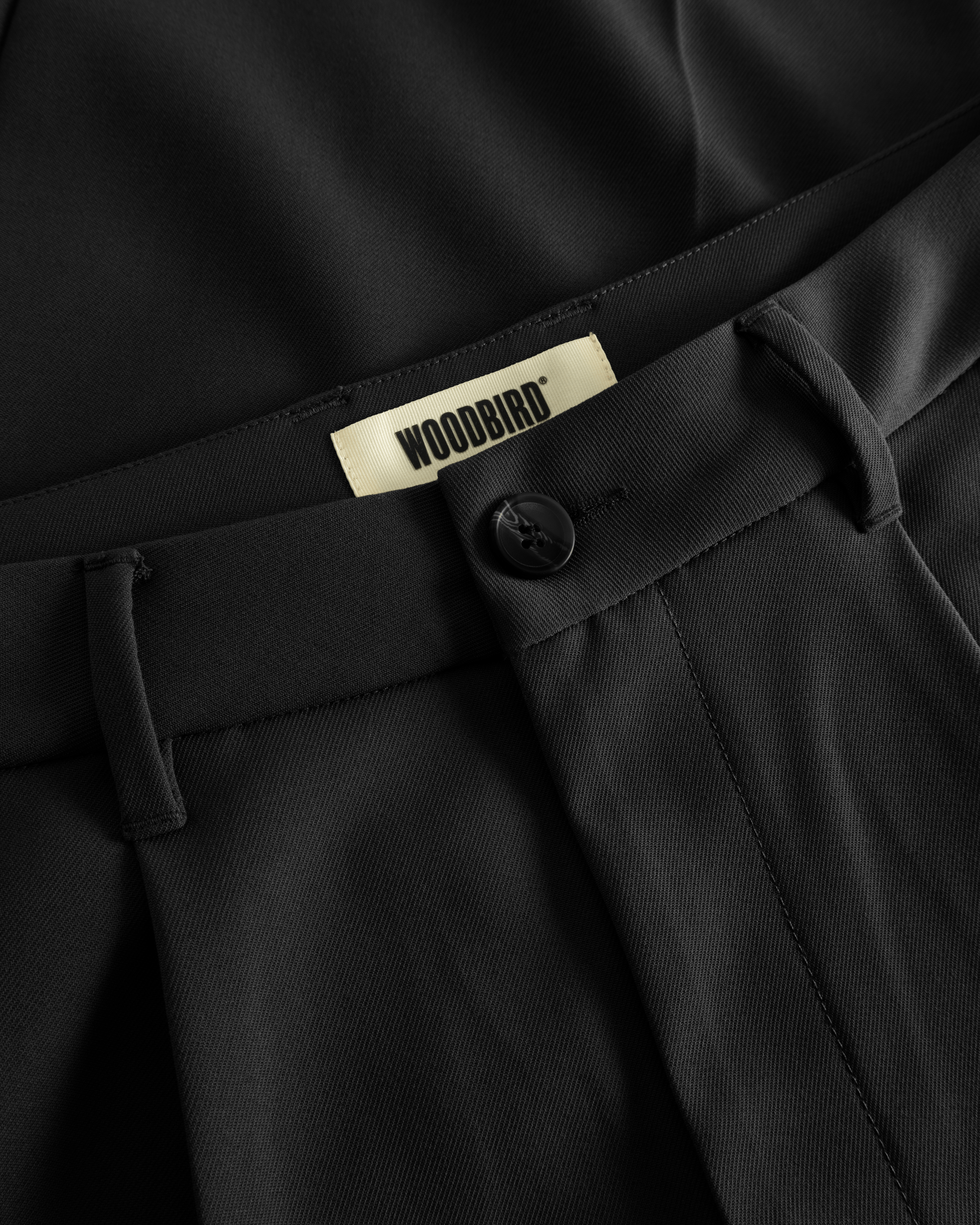 Woodbird WBRick Nickle Pant Pants Black