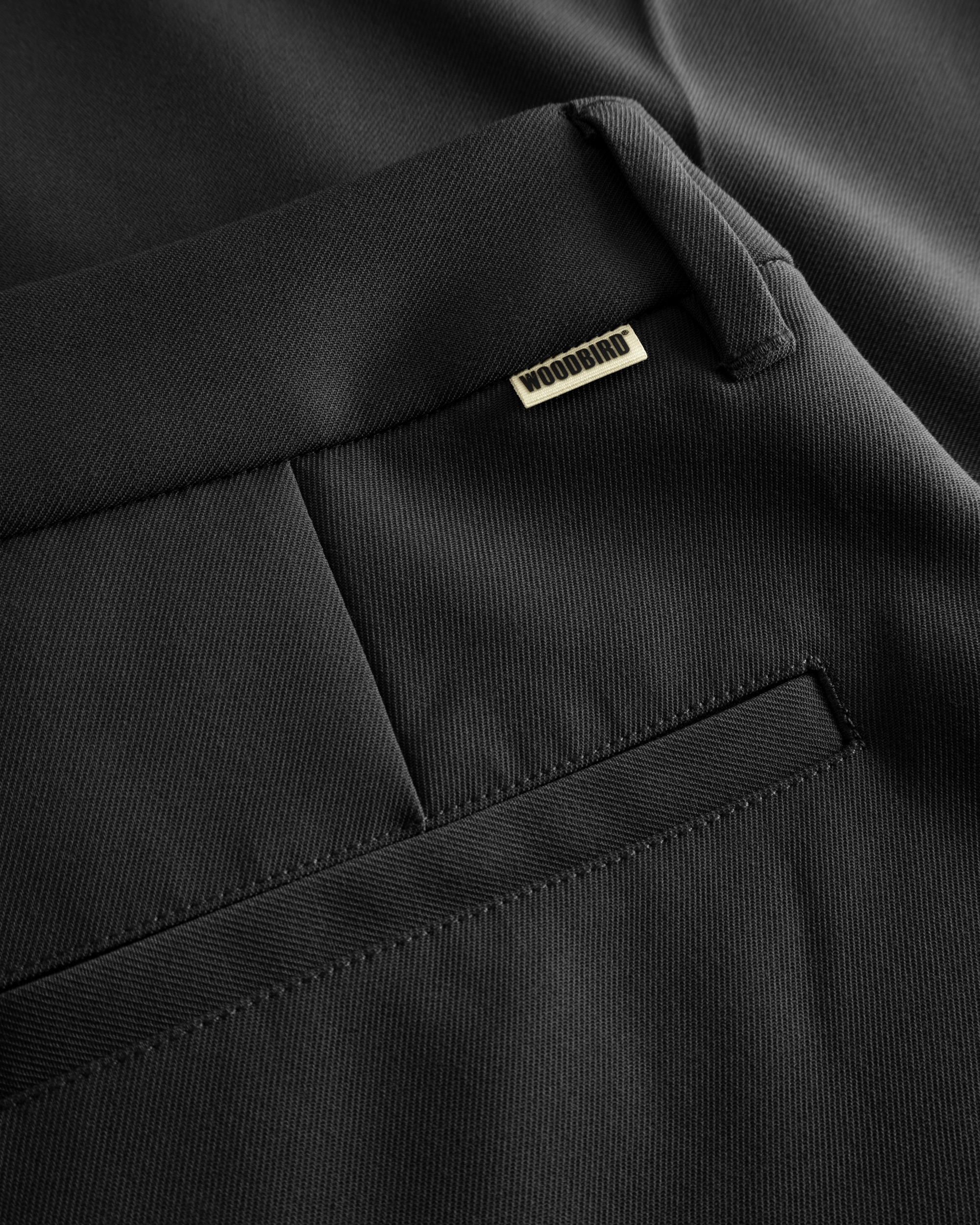 Woodbird WBRick Nickle Pant Pants Black