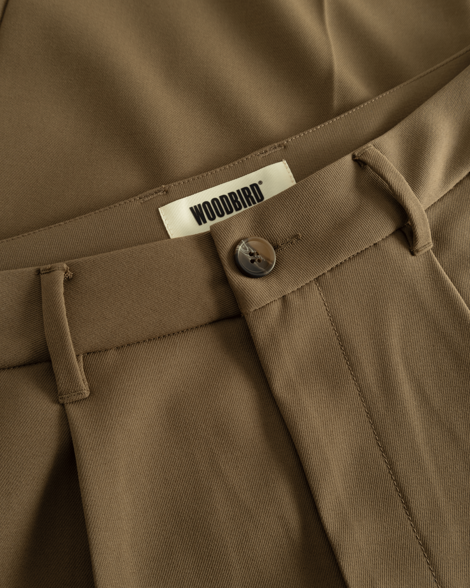 Woodbird WBRick Nickle Pant Pants Brown