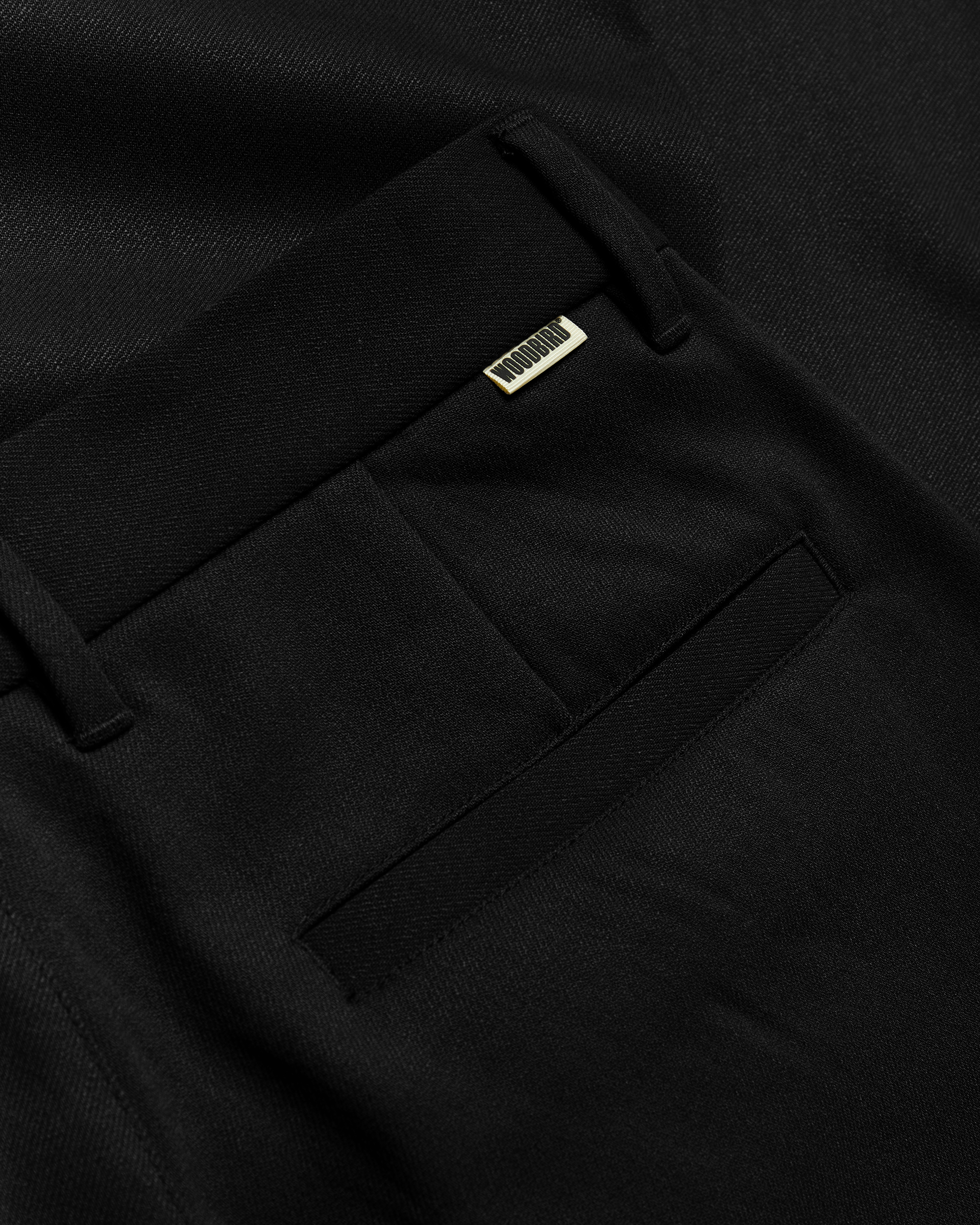 Woodbird WBRick Nickle Pant Pants Black