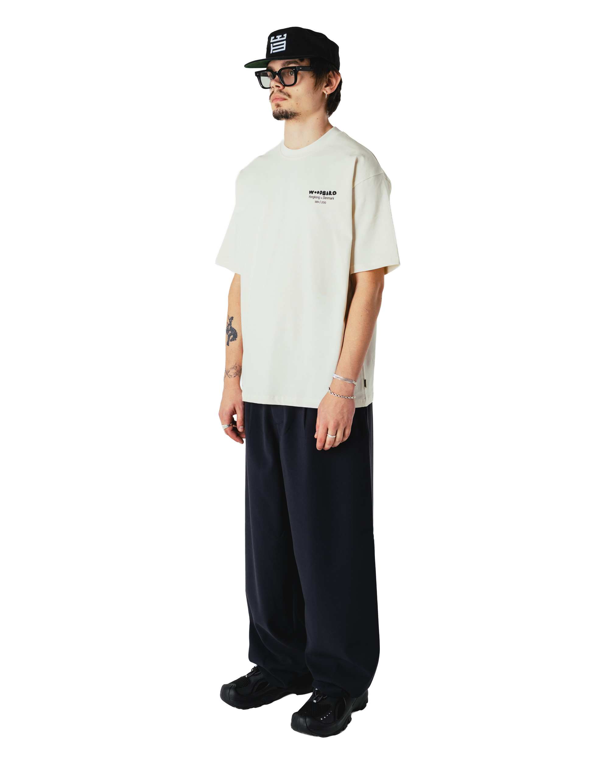 Woodbird WBRick Nickle Pant Pants Dark Navy