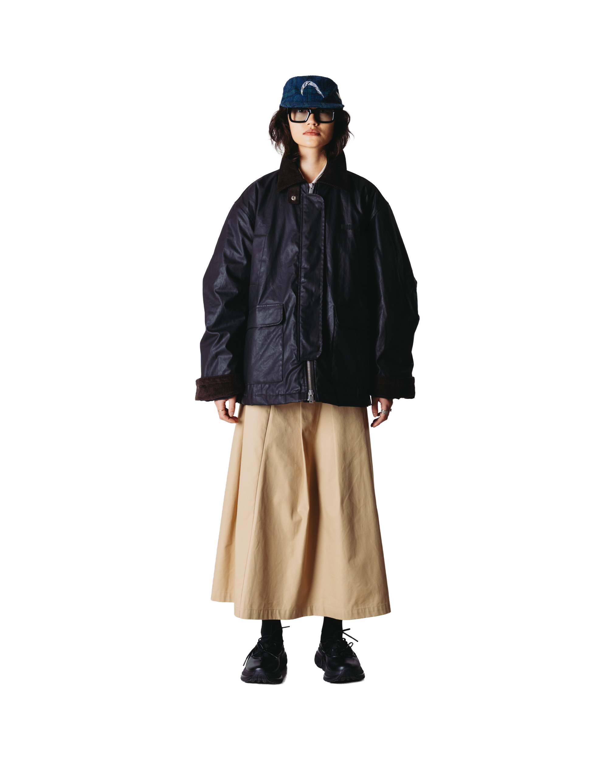 Woodbird Female WBRui Waxed Jacket Outerwear Black