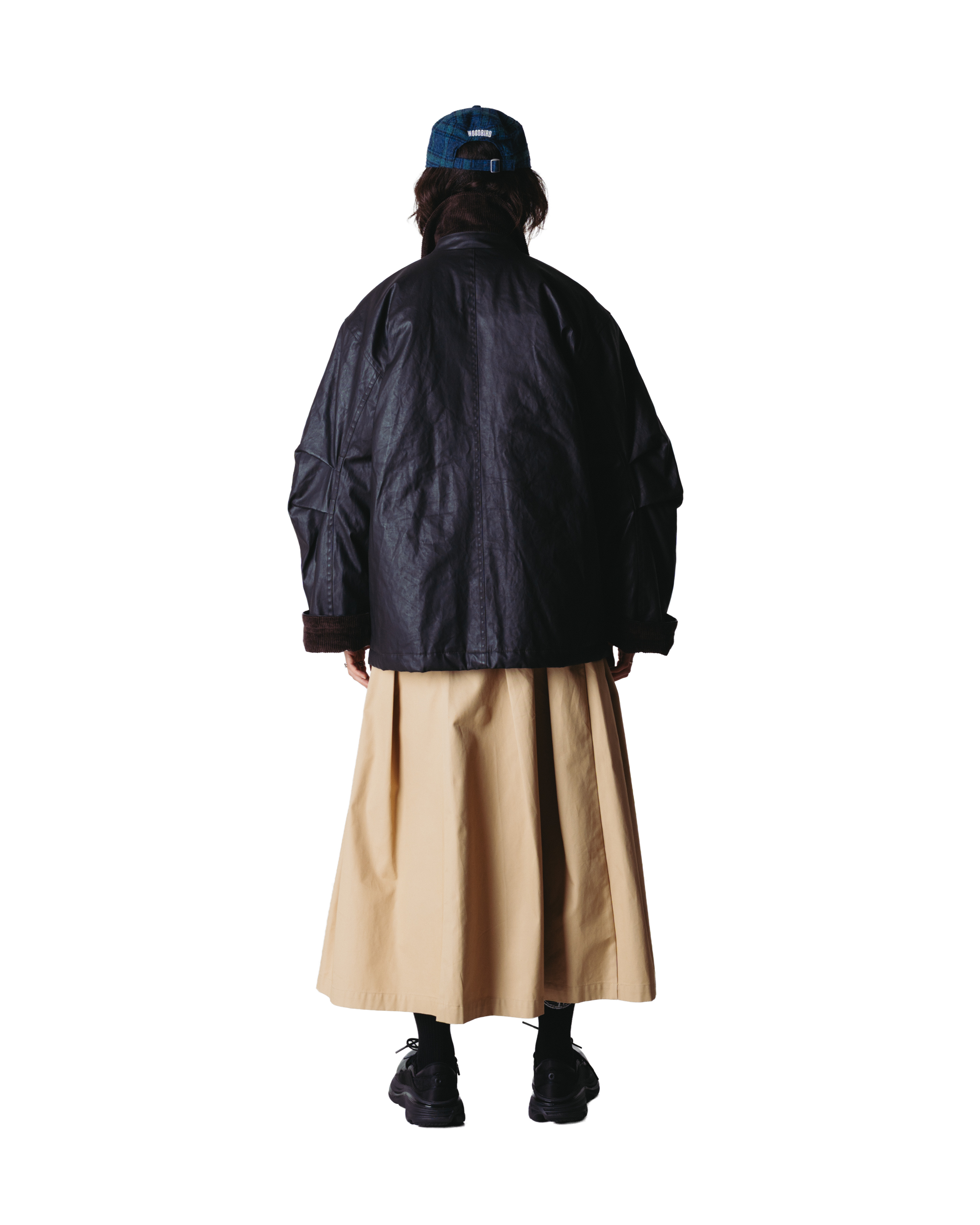 Woodbird Female WBRui Waxed Jacket Outerwear Black