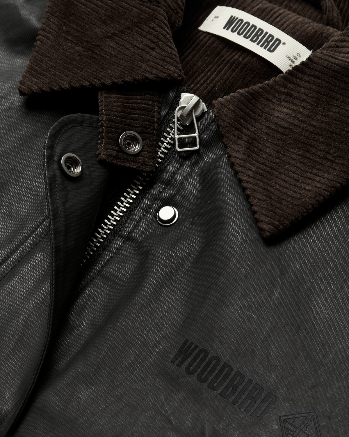 Woodbird Female WBRui Waxed Jacket Outerwear Black