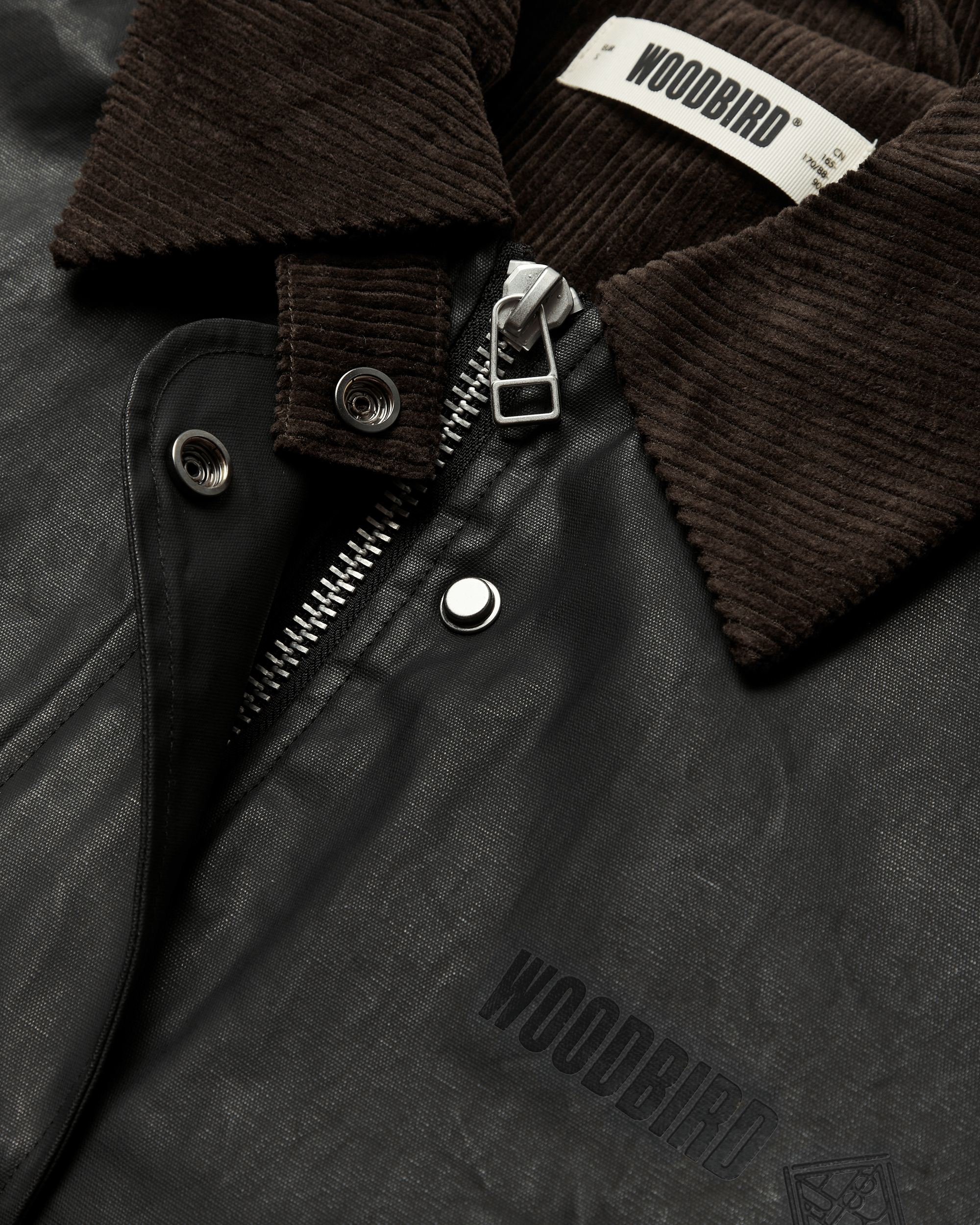 Woodbird Female WBRui Waxed Jacket Outerwear Black