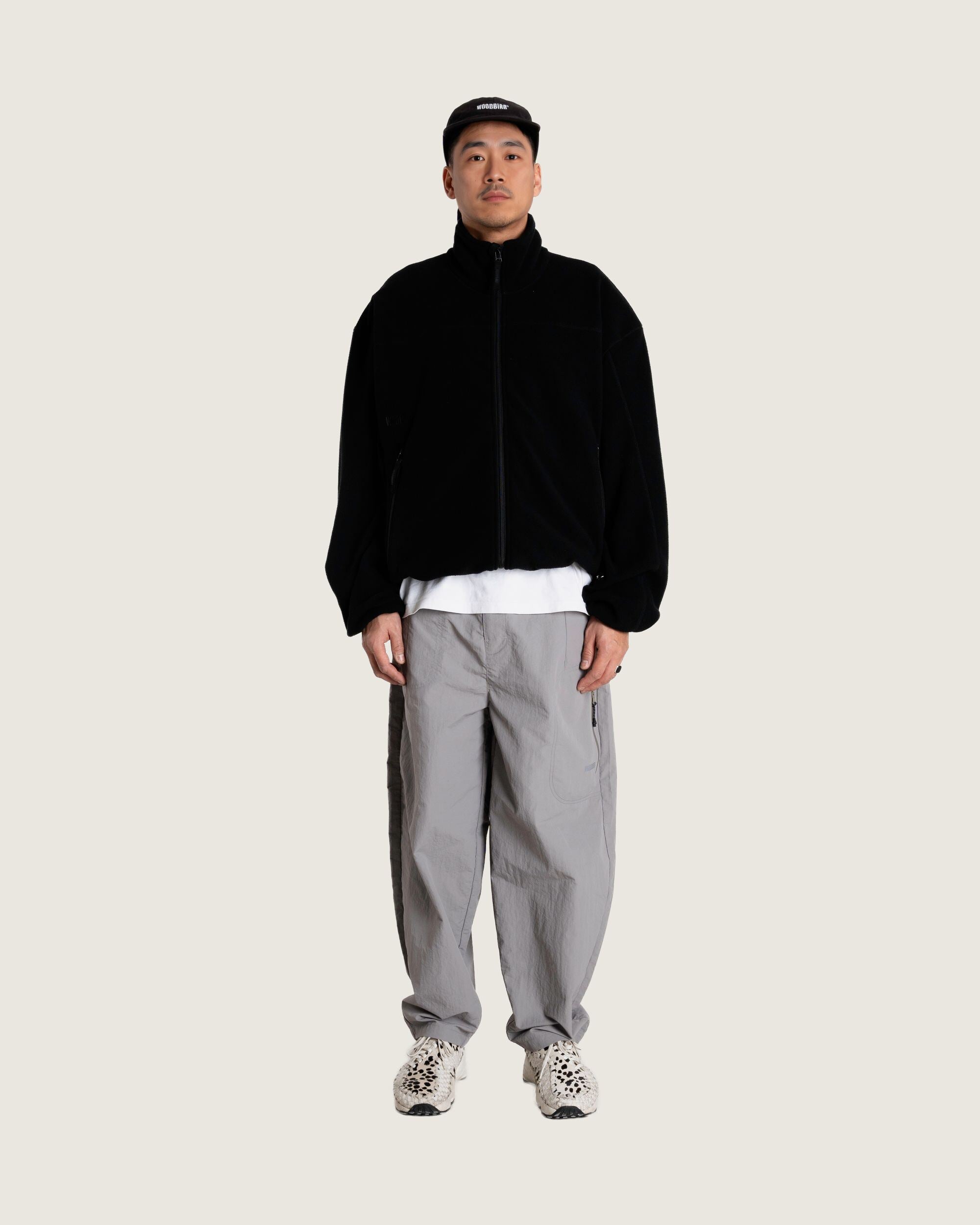 Woodbird WBRyo Fleece Jacket Jackets Black