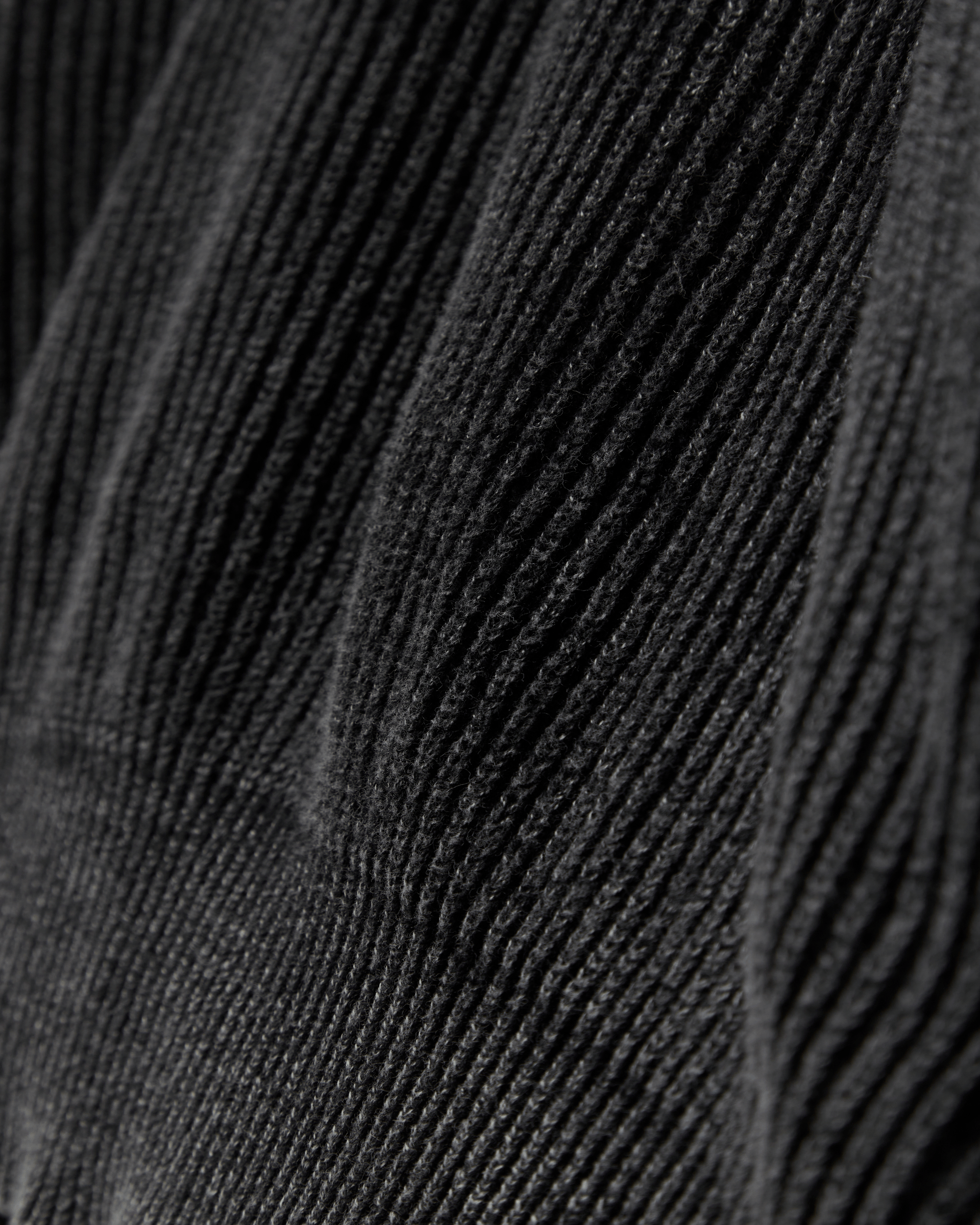 Woodbird WBSake Washed Crew Knits Washed Black
