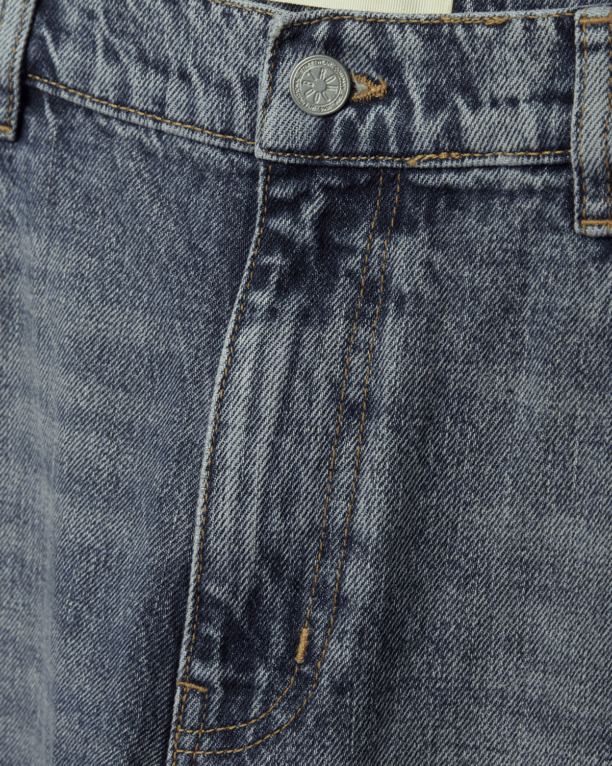 Woodbird WBSanji Flare Zinc Jeans Jeans Grey