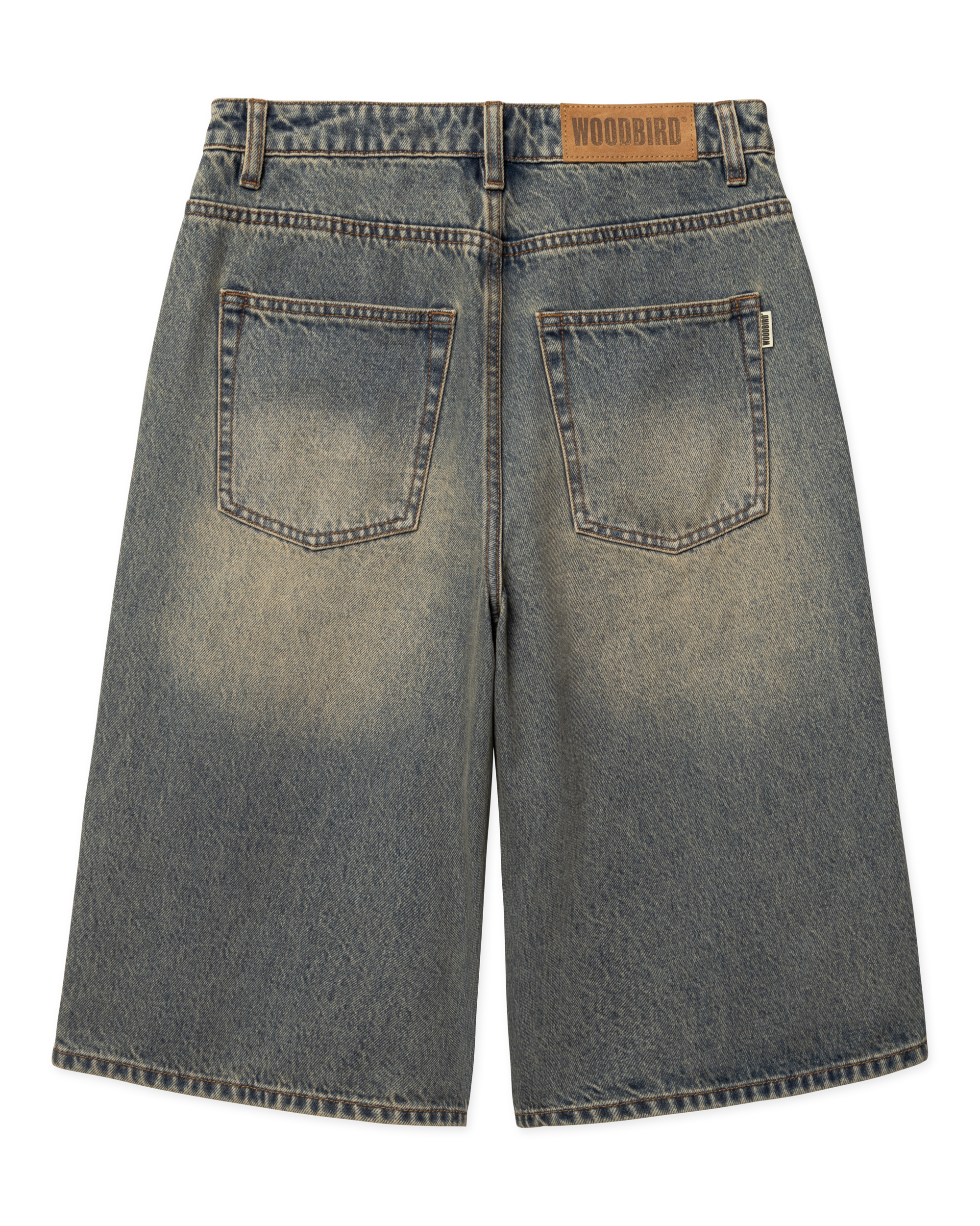 Woodbird Female WBShan Aged Shorts Shorts Dark Blue