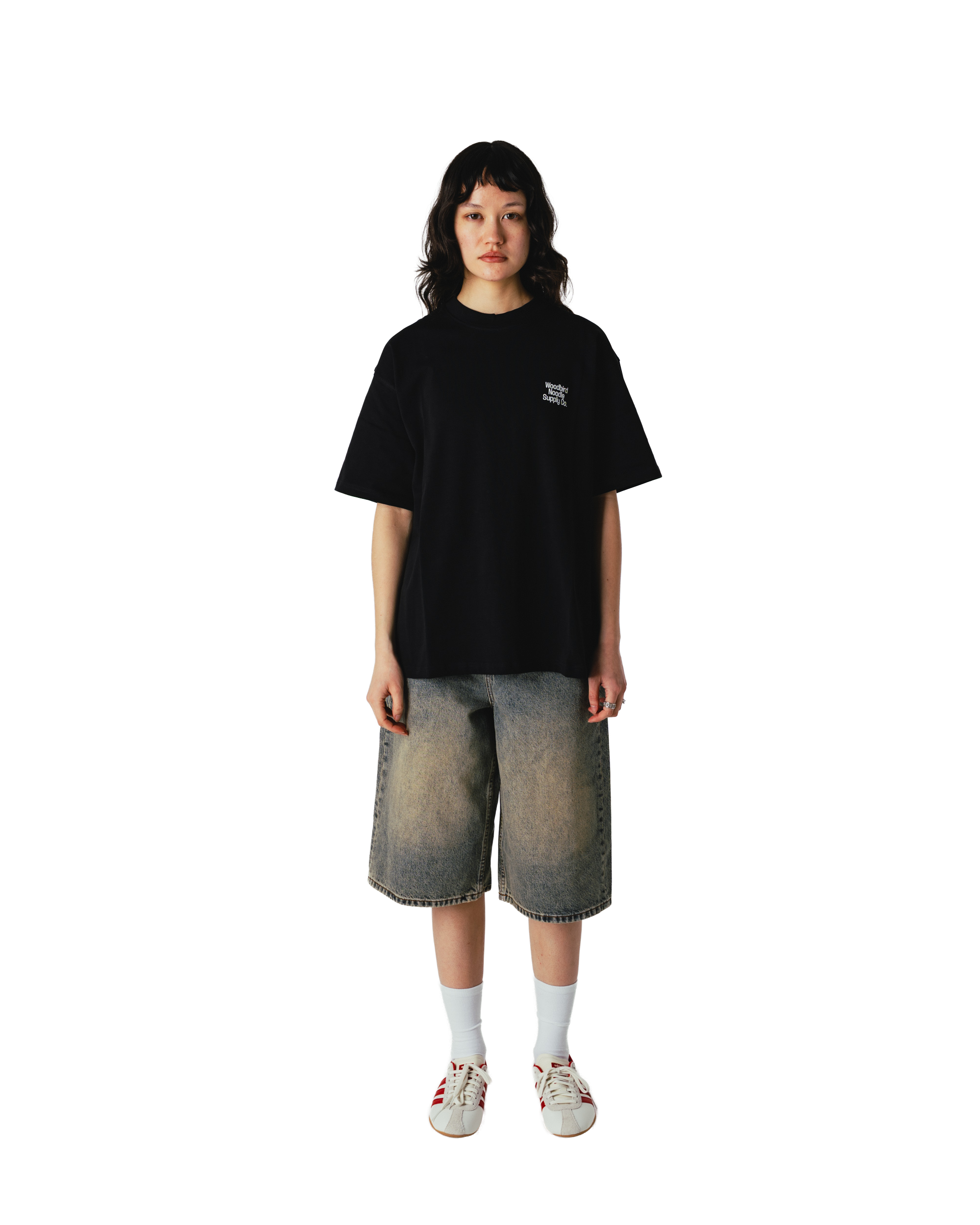 Woodbird Female WBShan Aged Shorts Shorts Dark Blue