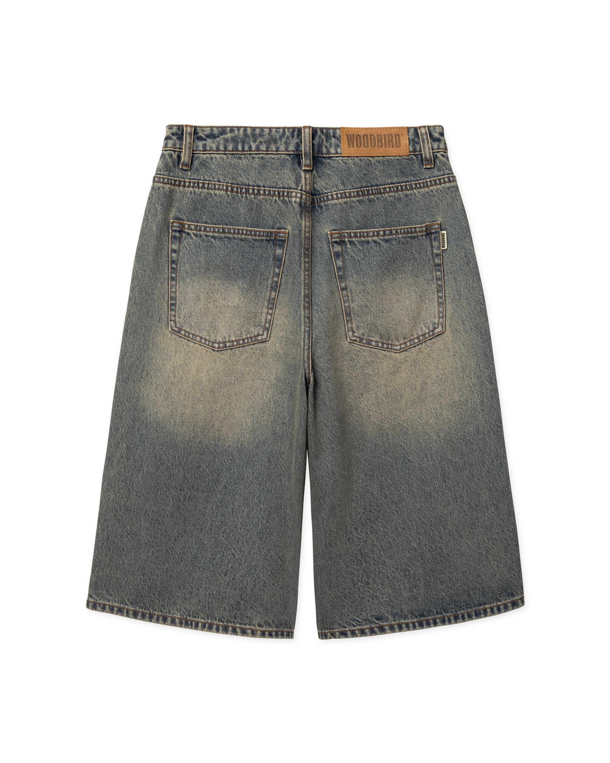 Woodbird Female WBShan Aged Shorts Shorts Dark Blue