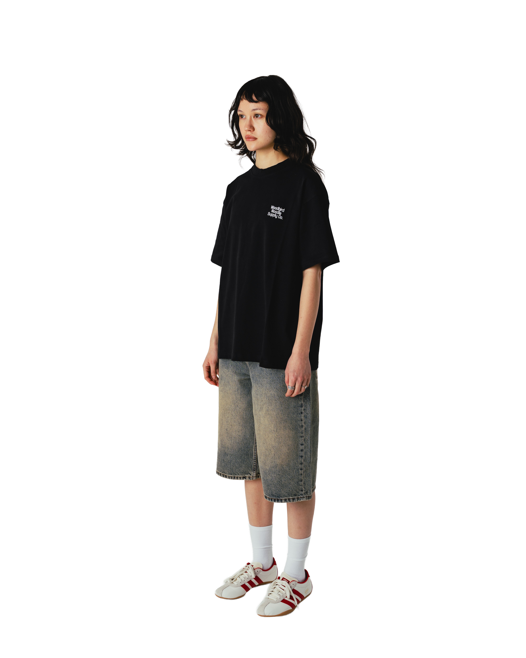 Woodbird Female WBShan Aged Shorts Shorts Dark Blue