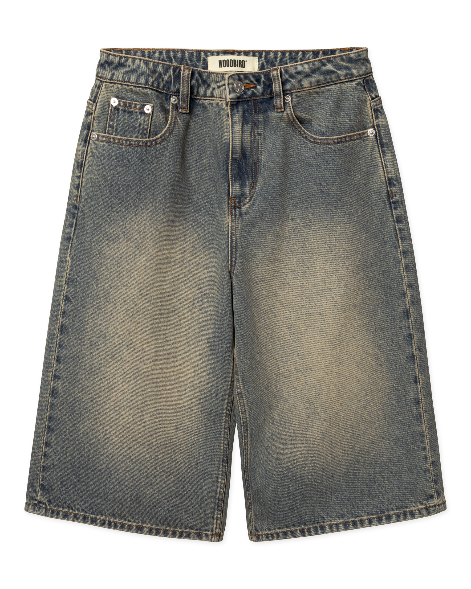 Woodbird Female WBShan Aged Shorts Shorts Dark Blue