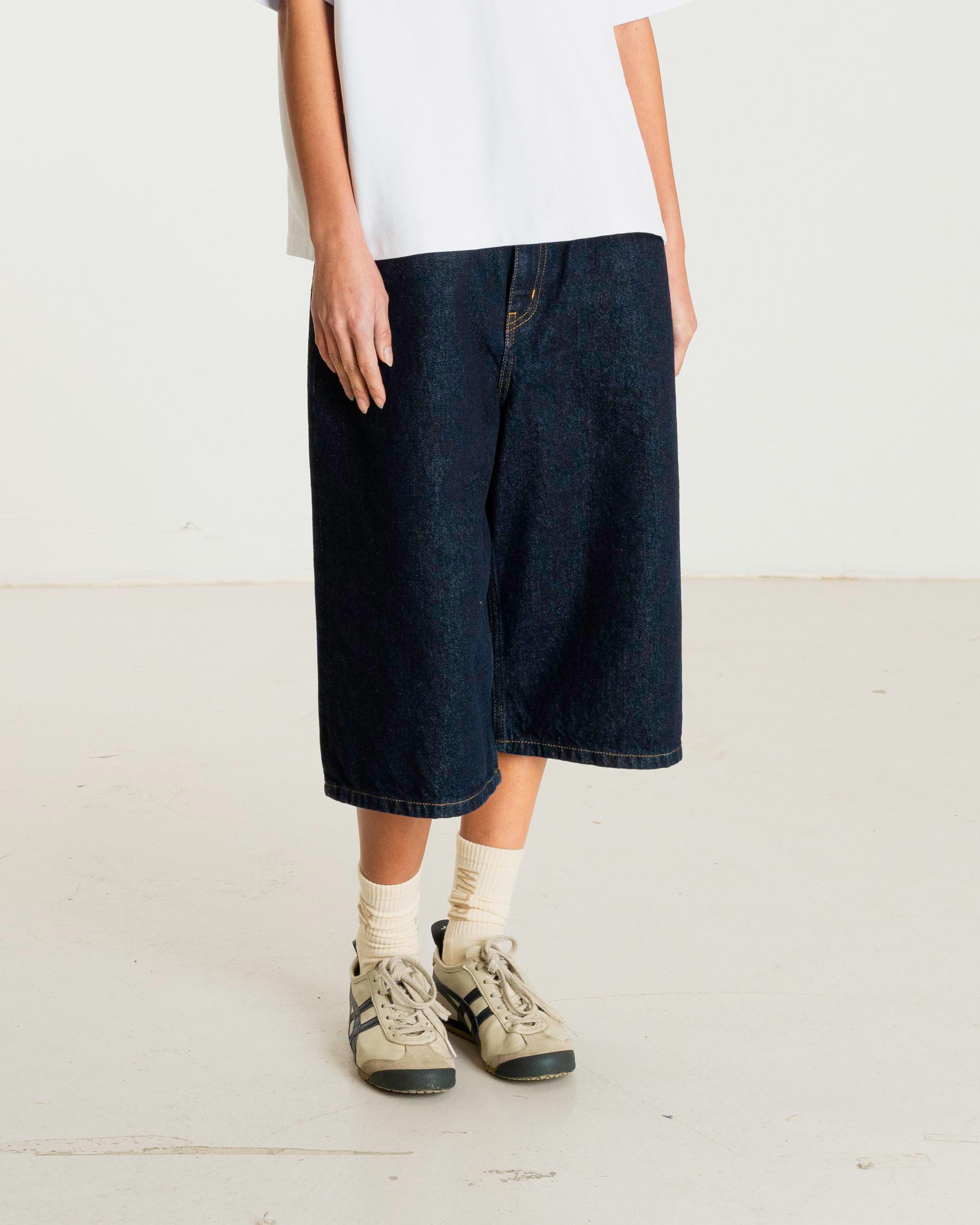 Woodbird Female WBShan Bermuda Shorts Shorts Dark Blue