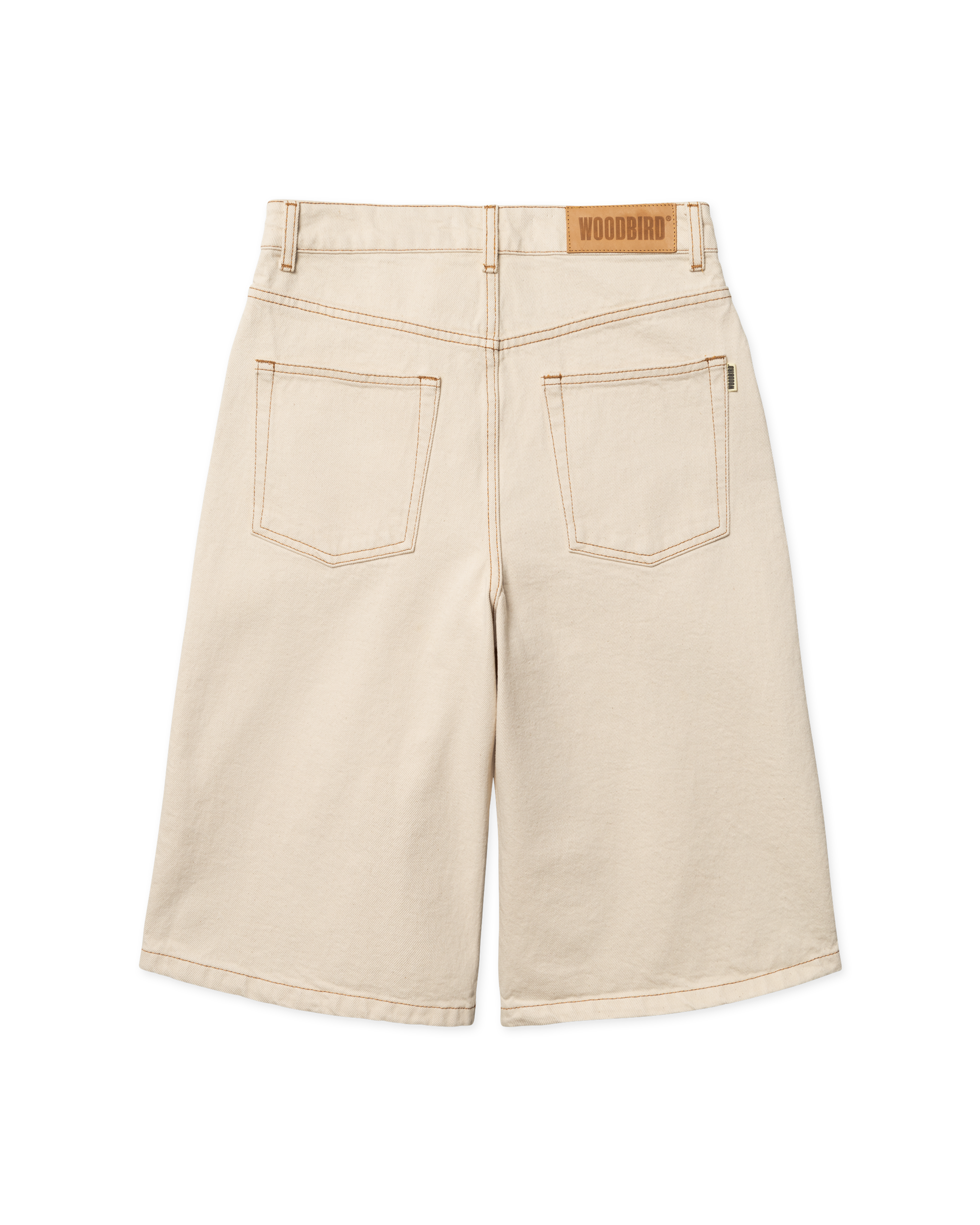 Woodbird Female WBShan OW Denim Shorts Shorts Off White