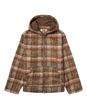 Woodbird WBSheng Zip Hoodie Jacket Jackets Burnt Red-Sand