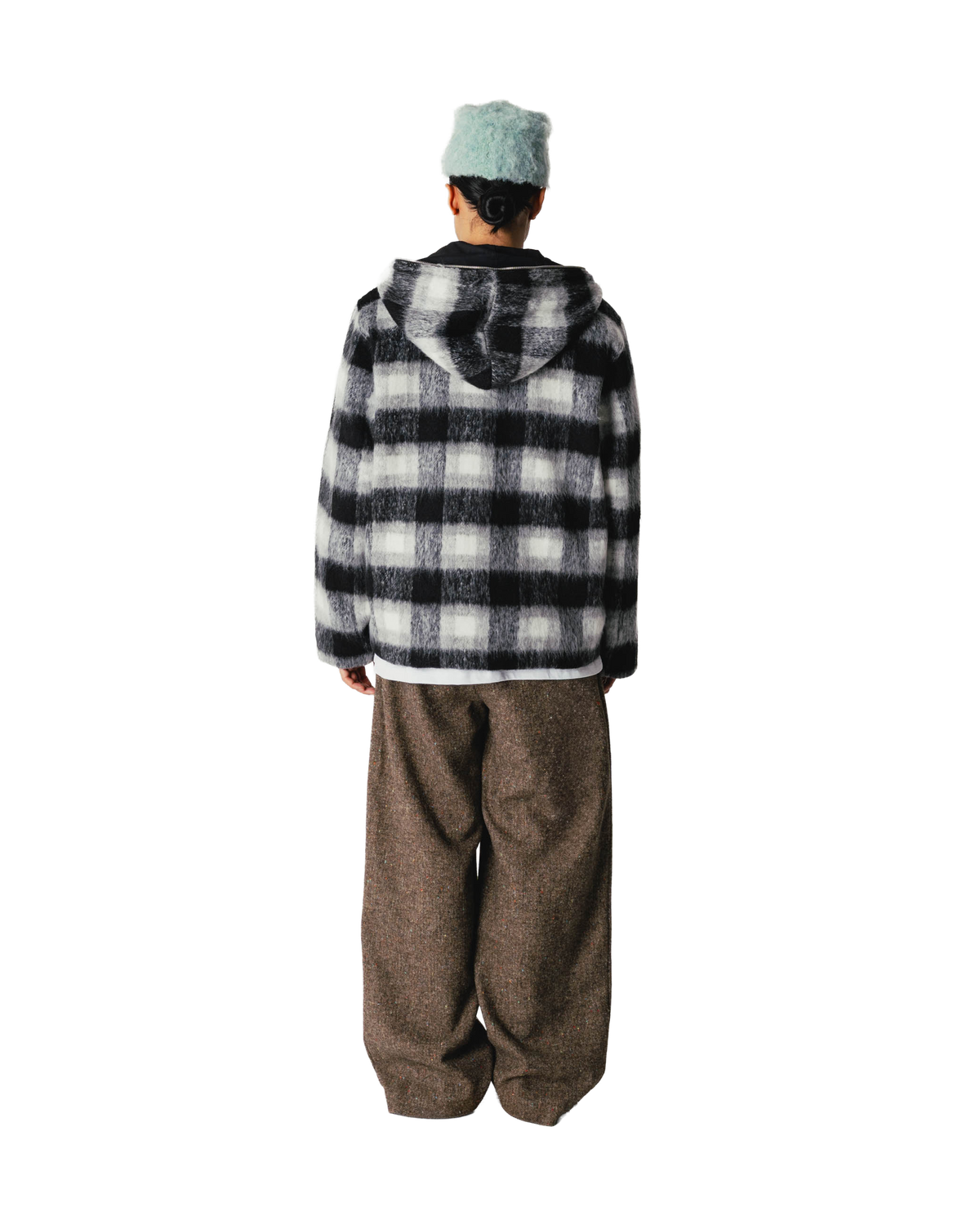 Woodbird WBSheng Zip Hoodie Jacket Jackets Grey-Black