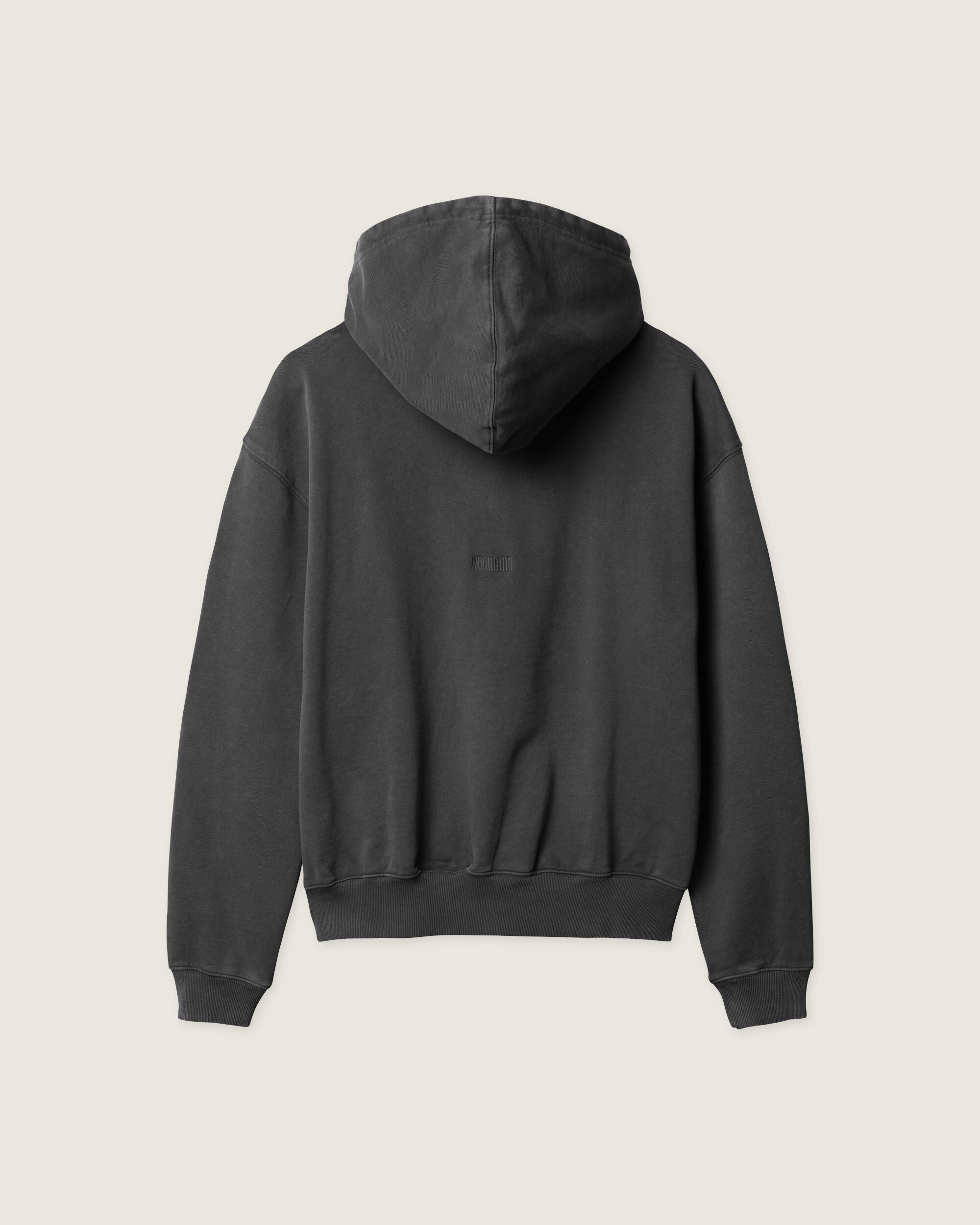Woodbird WBSho Washed Hoodie Sweats Black