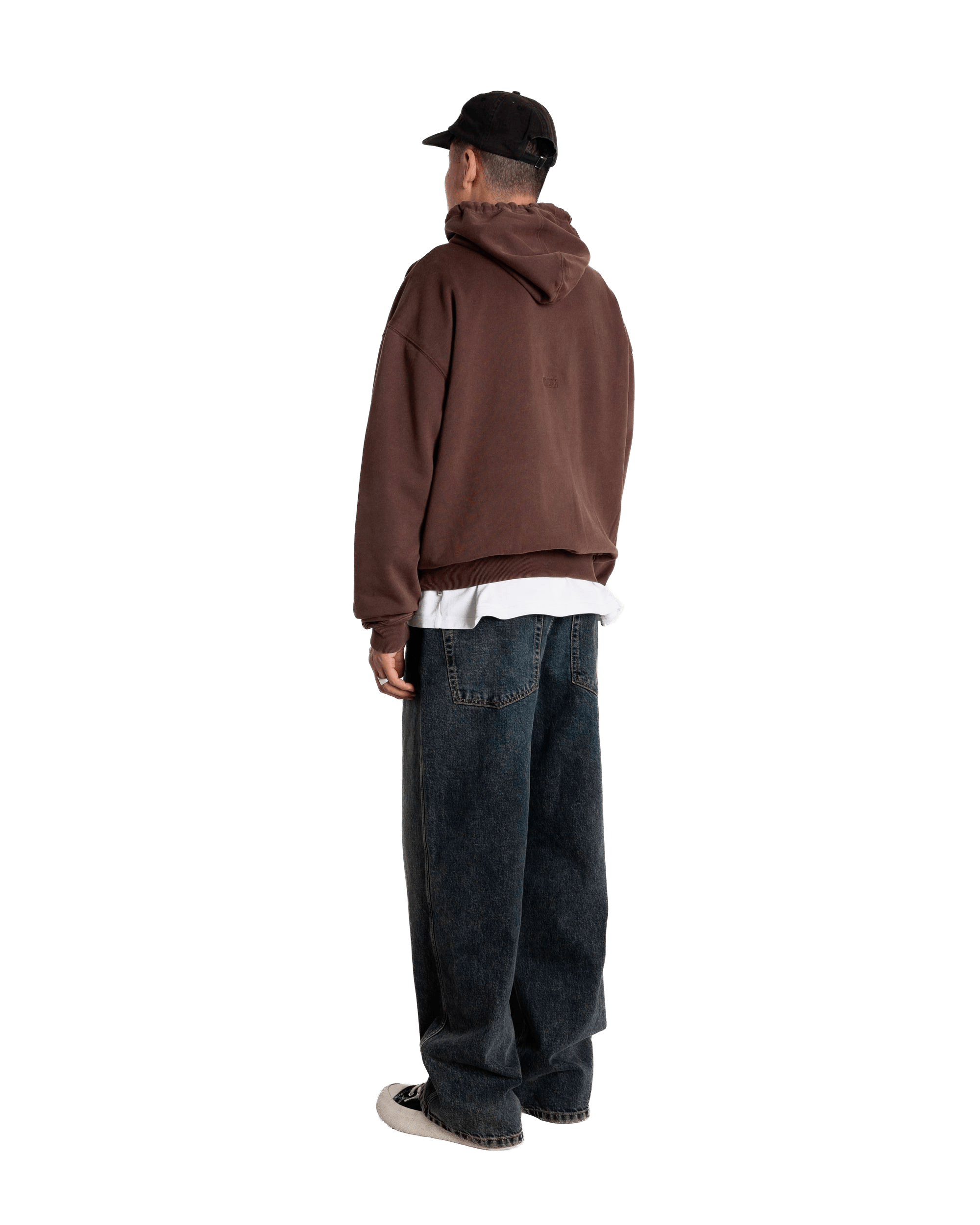 Woodbird WBSho Washed Hoodie Sweats Brown