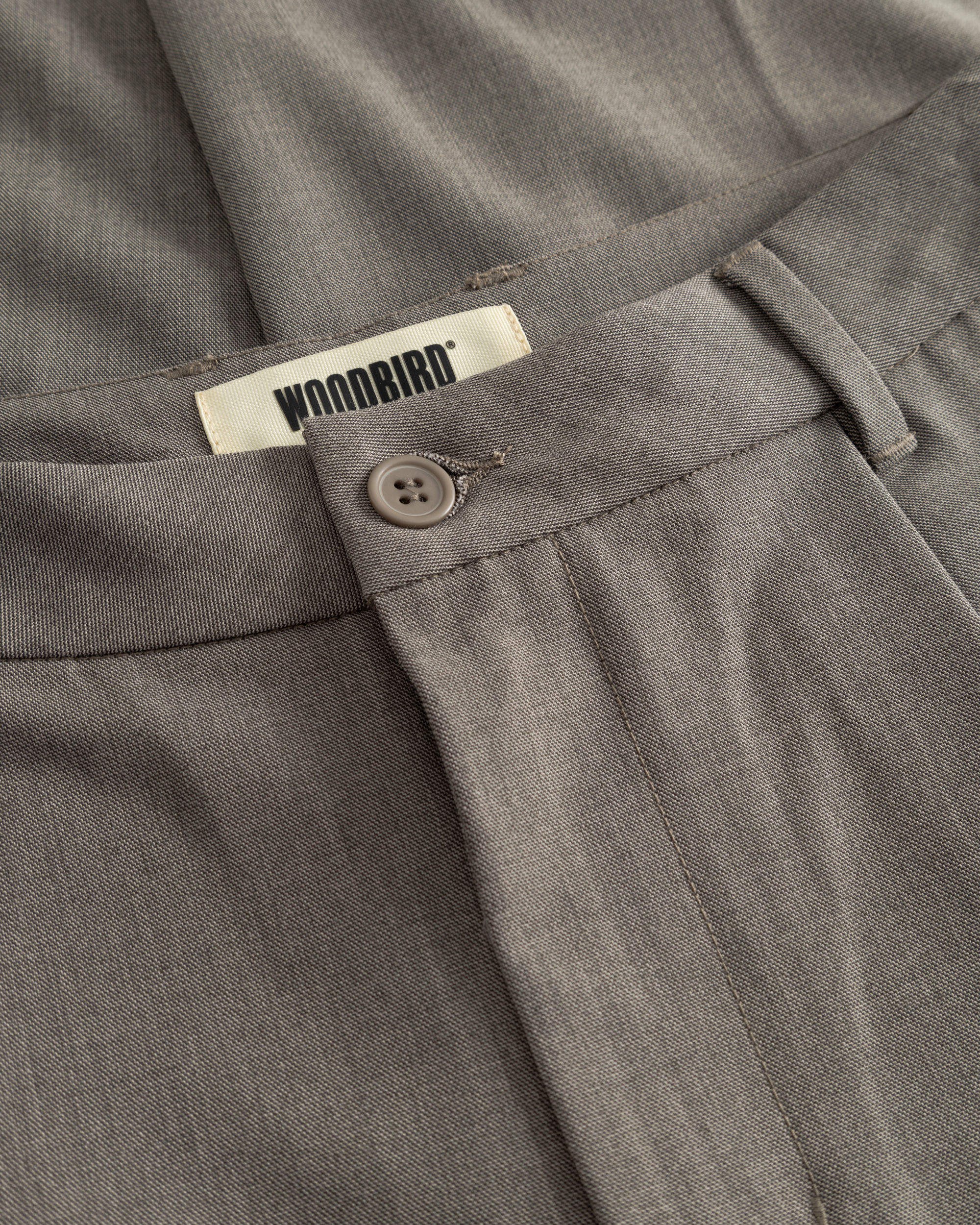 Woodbird Female WBSoul Guan Pants Pants Sand Melange