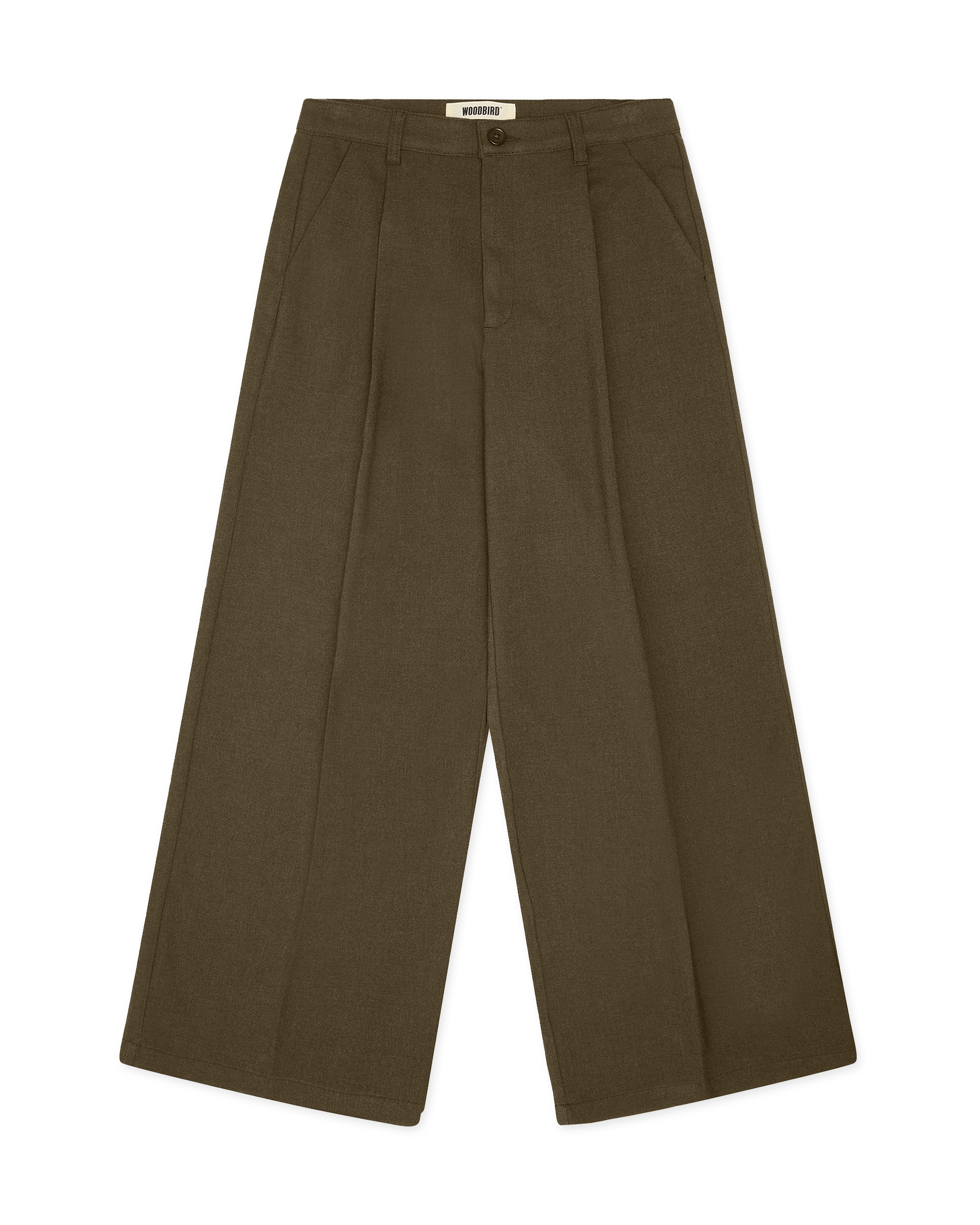 Woodbird Female WBSoul Straight Pant Pants Khaki