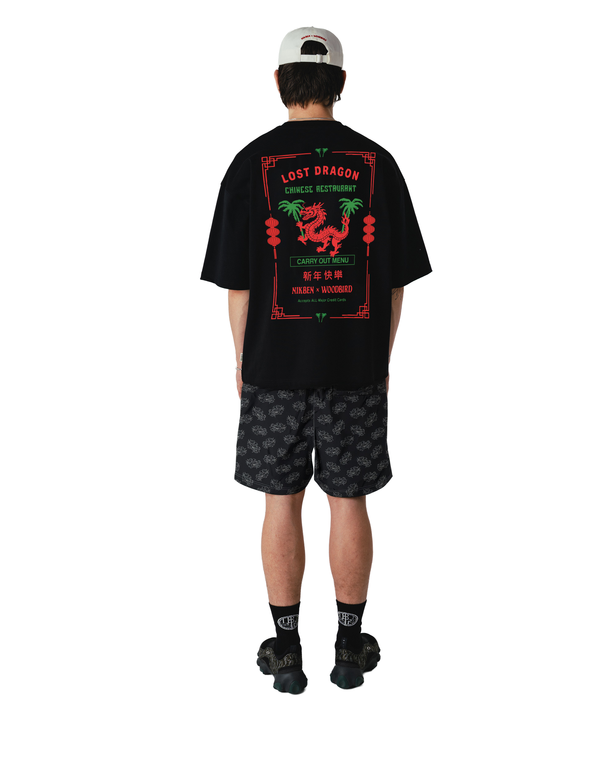 Woodbird WBStudio NIKBEN Trunks Shorts Black