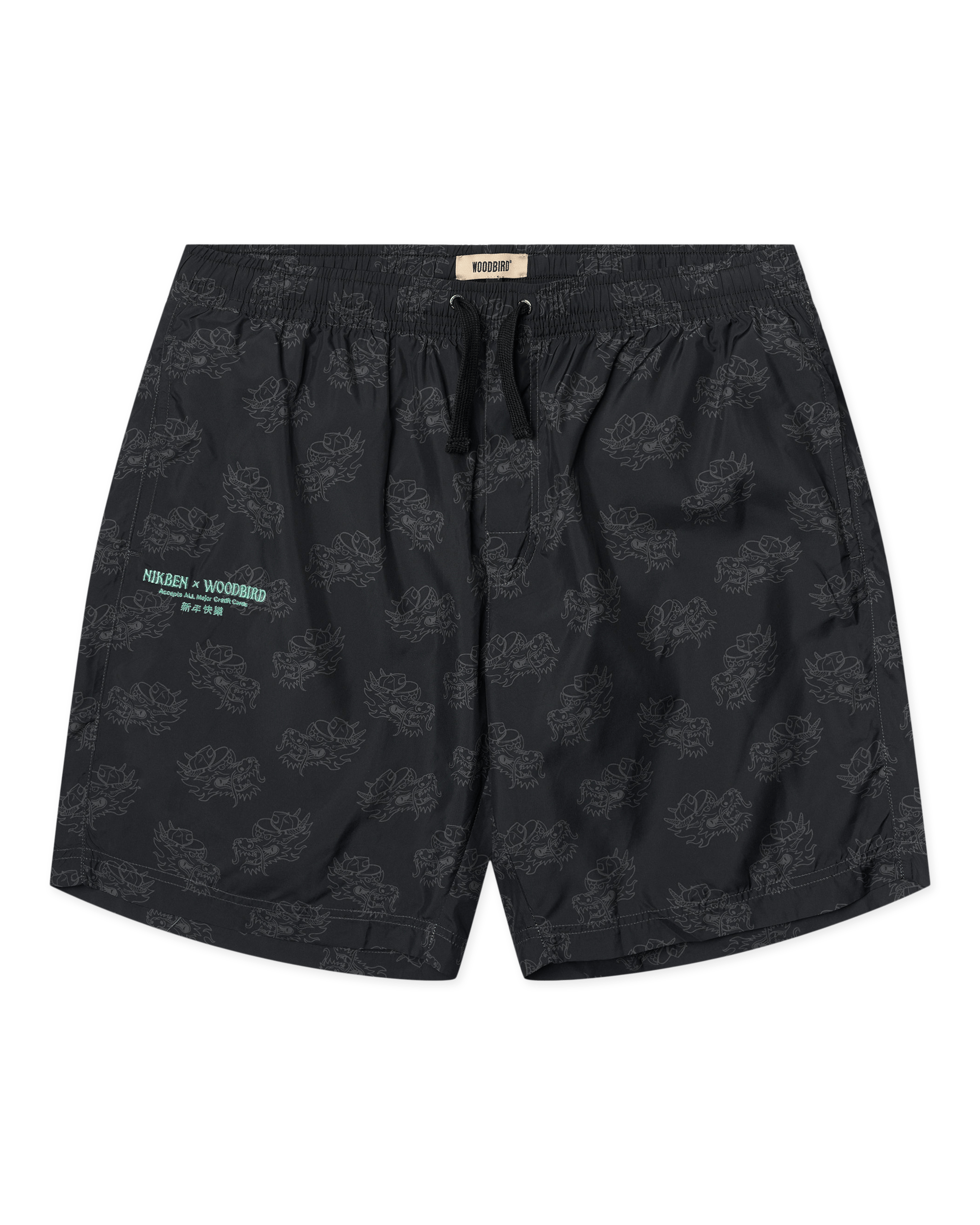 Woodbird WBStudio NIKBEN Trunks Shorts Black