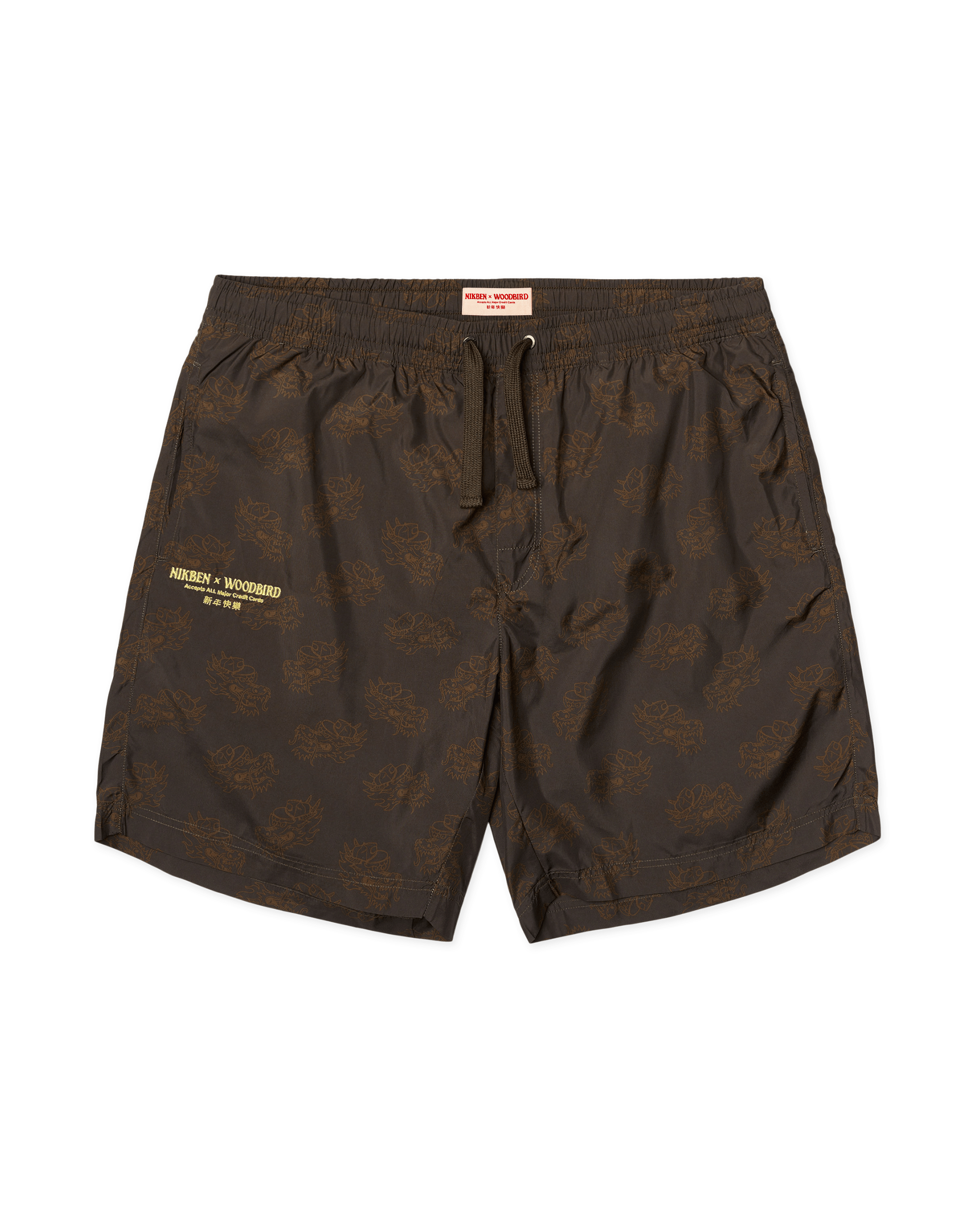 Woodbird WBStudio NIKBEN Trunks Shorts Brown