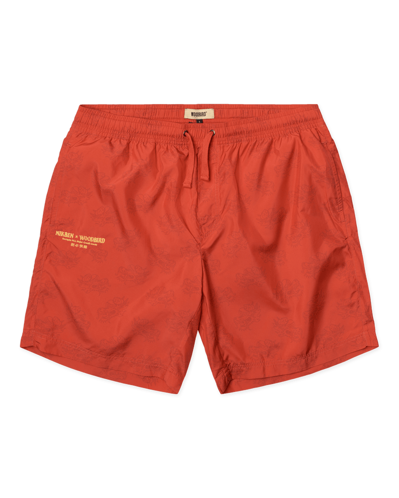 Woodbird WBStudio NIKBEN Trunks Shorts Red