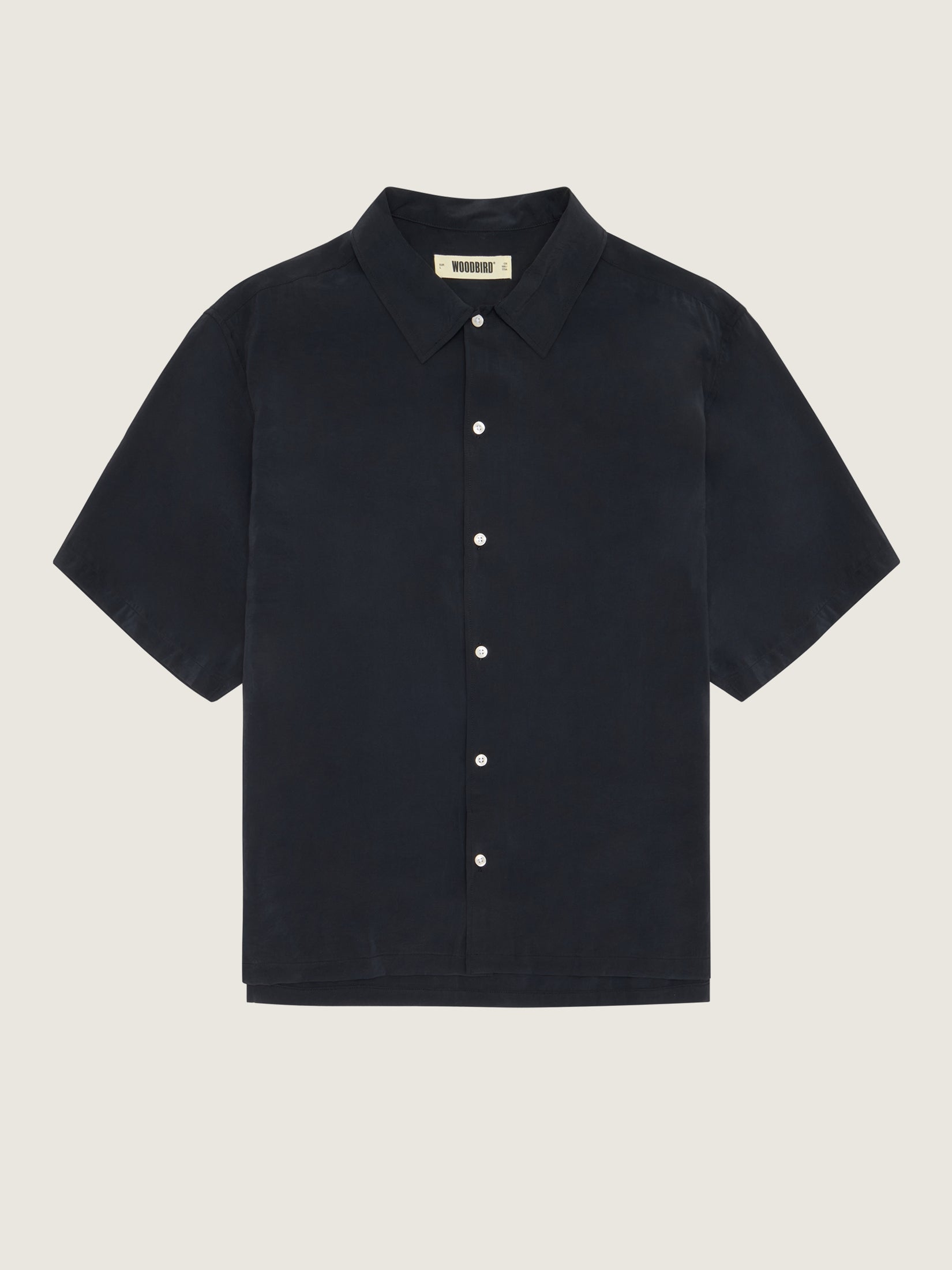 Woodbird WBSunny Modu Shirt Shirts Black