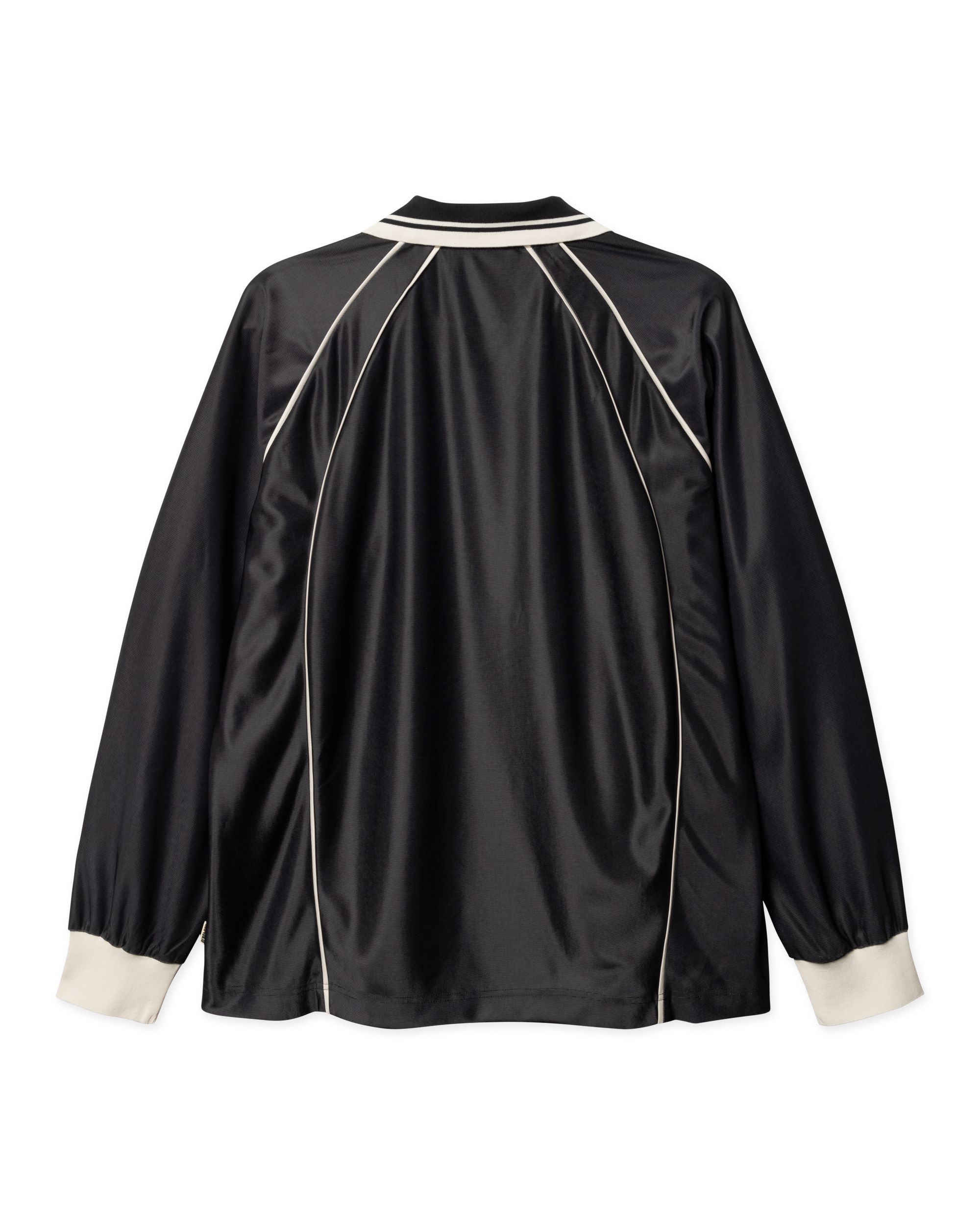 Woodbird WBTaka L/S Sports Polo T-Shirts Black