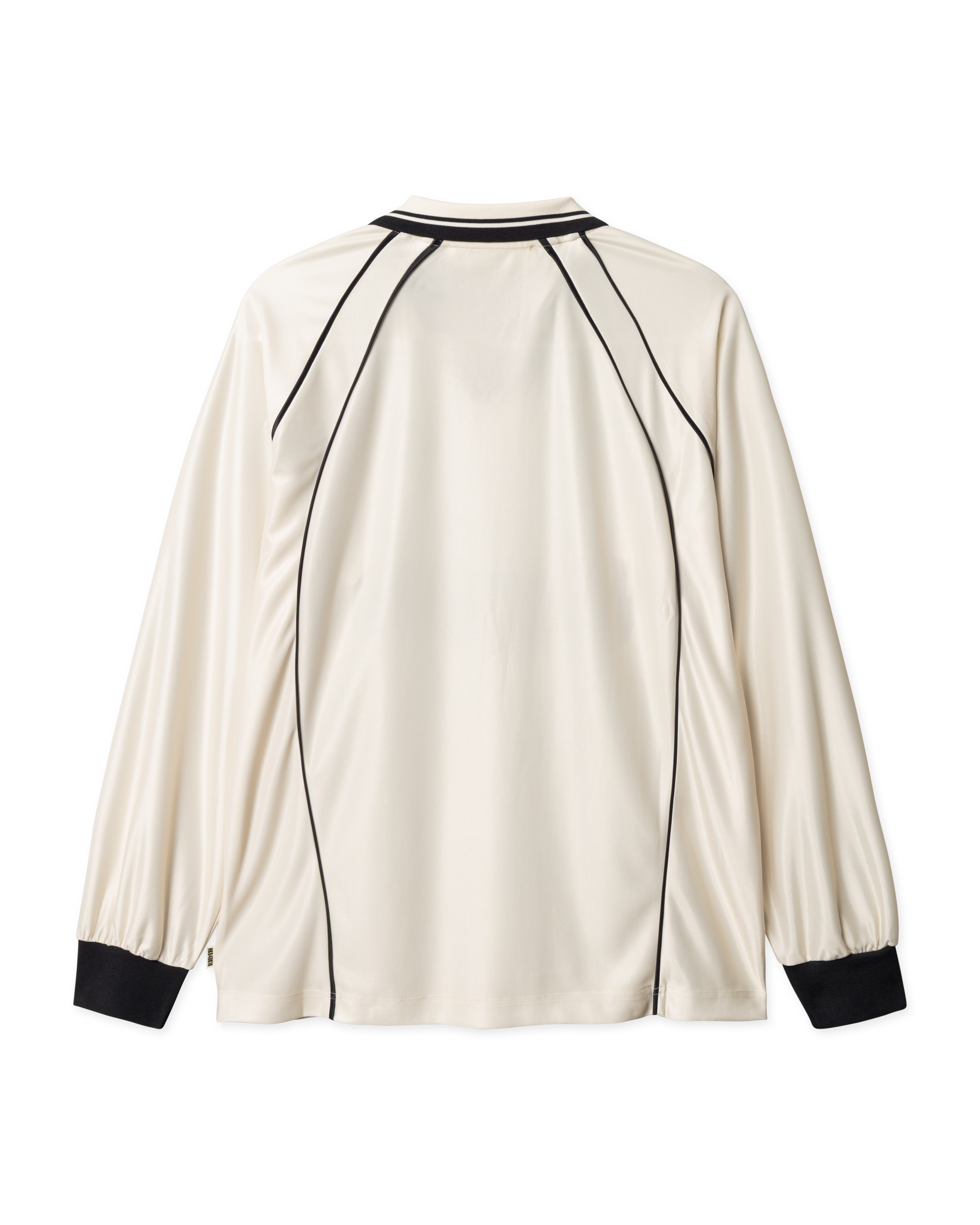 Woodbird WBTaka L/S Sports Polo T-Shirts Off White