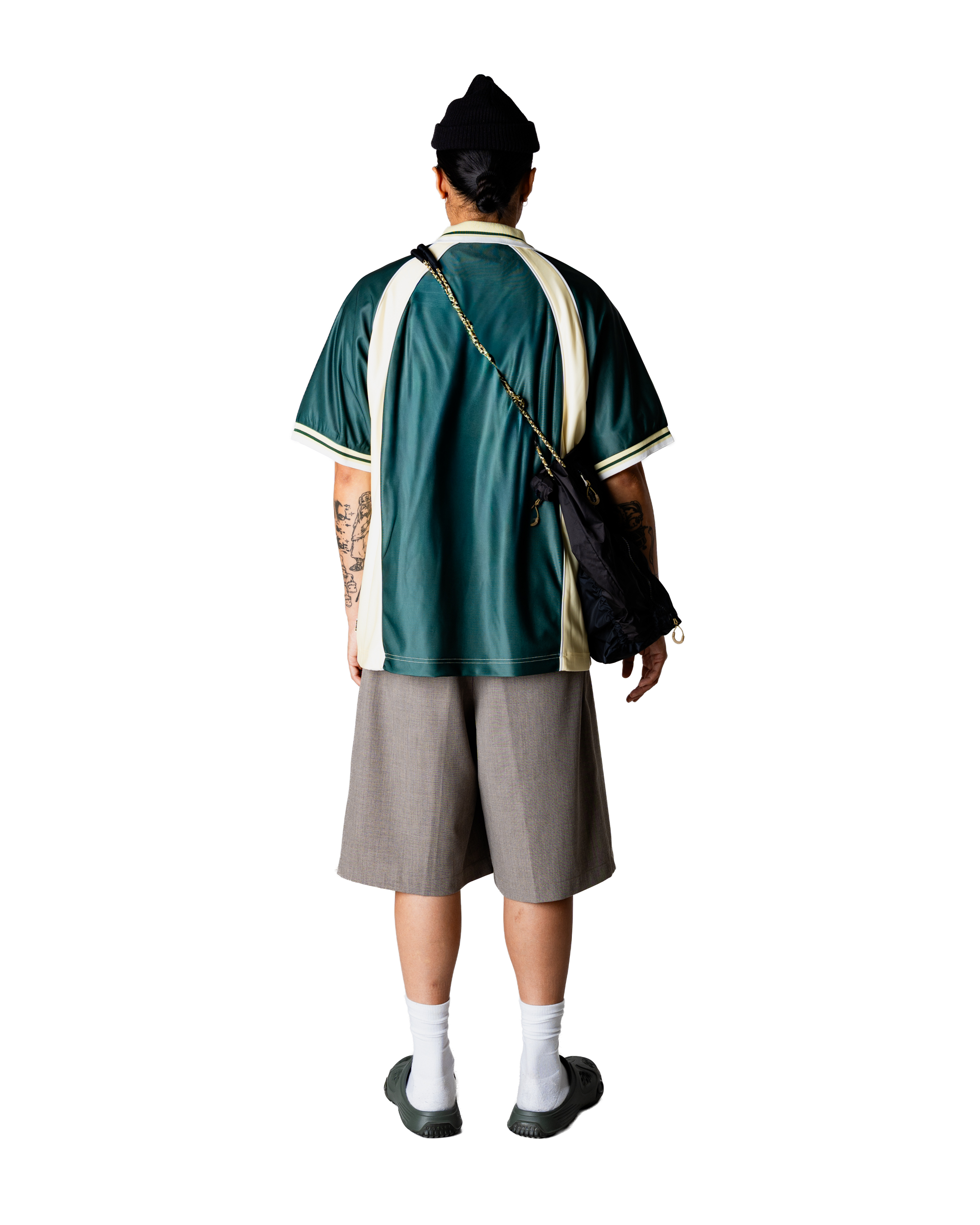 Woodbird WBTaka SS Sports Polo T-Shirts Pine Green