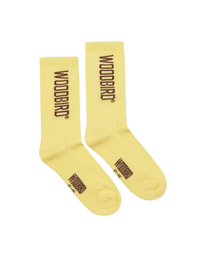Woodbird WBTennis Logo Socks 2 pack Accessories Butter