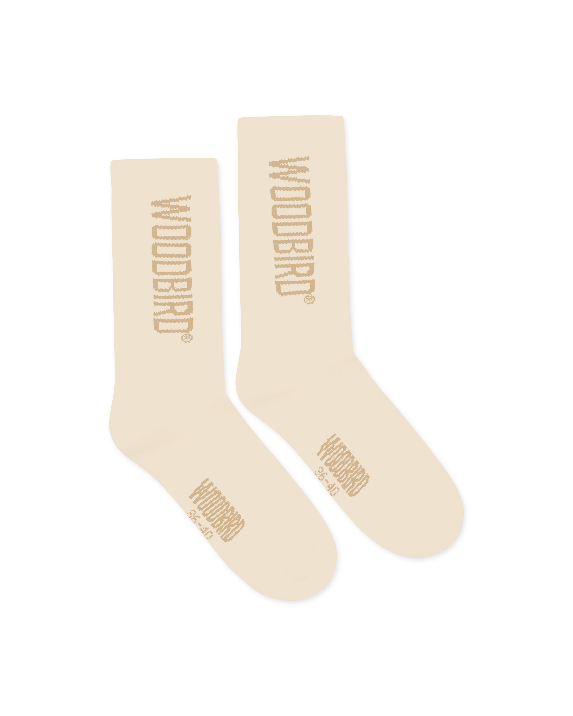Woodbird WBTennis Logo Socks 2 pack Accessories Off White
