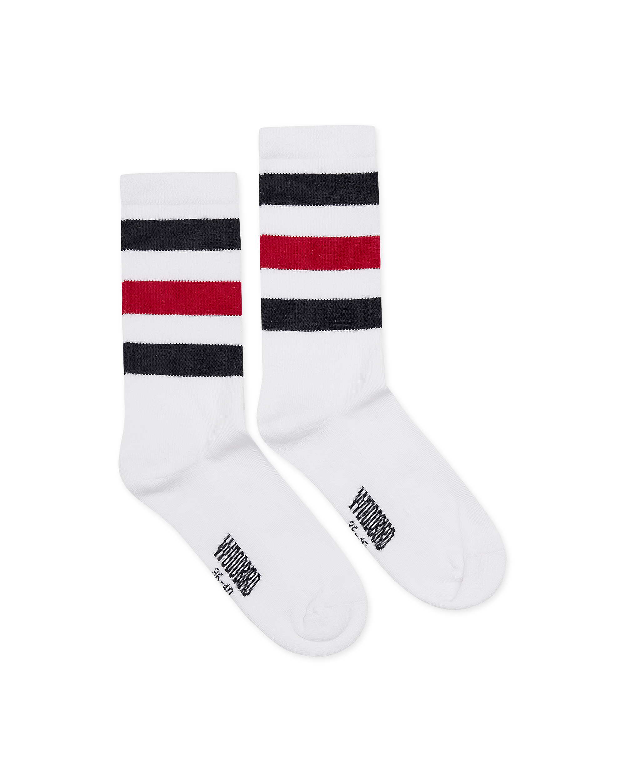 Woodbird WBTennis Socks 2 pack Accessories White-Navy-Red