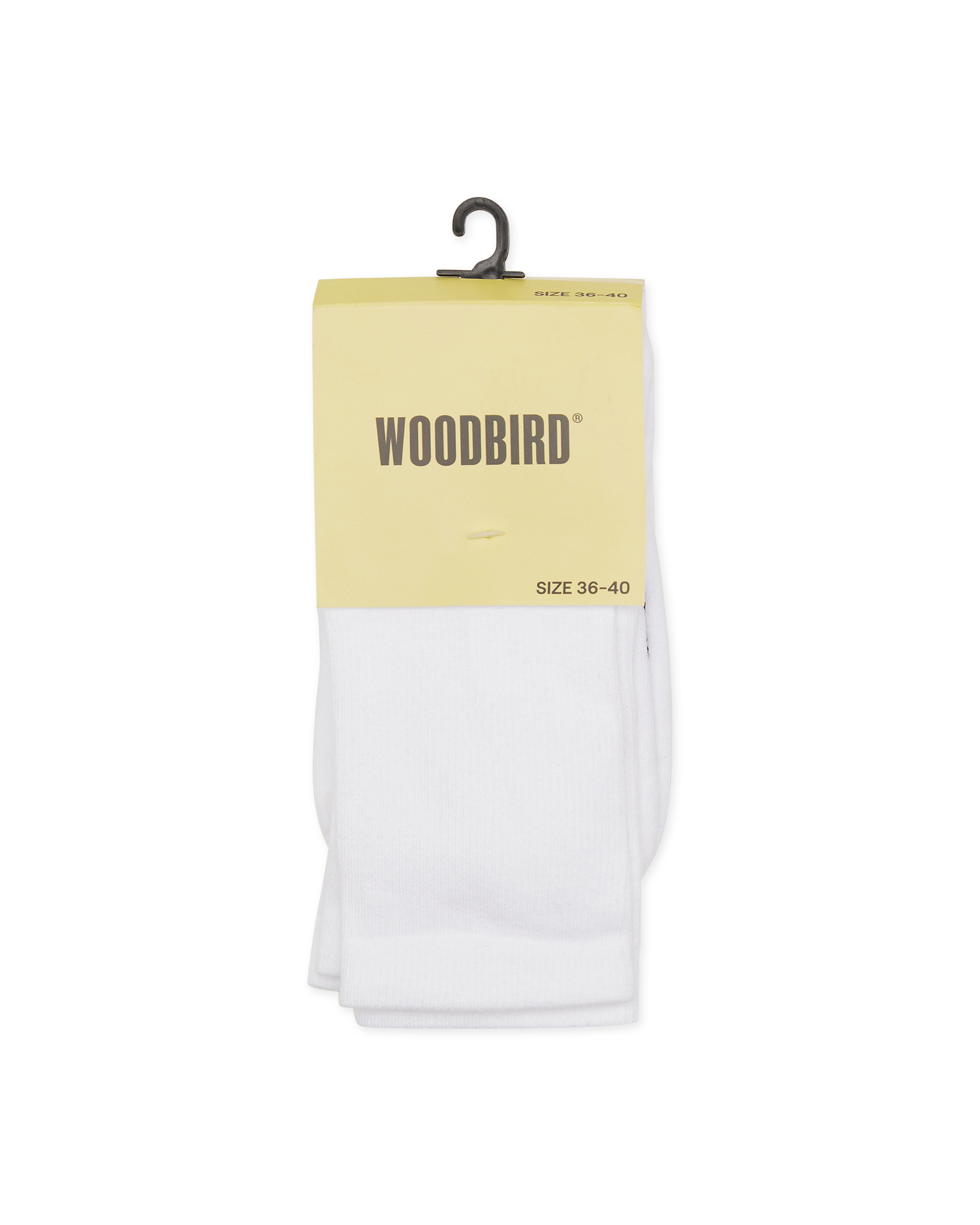 Woodbird WBTennis Socks 2 pack Accessories White