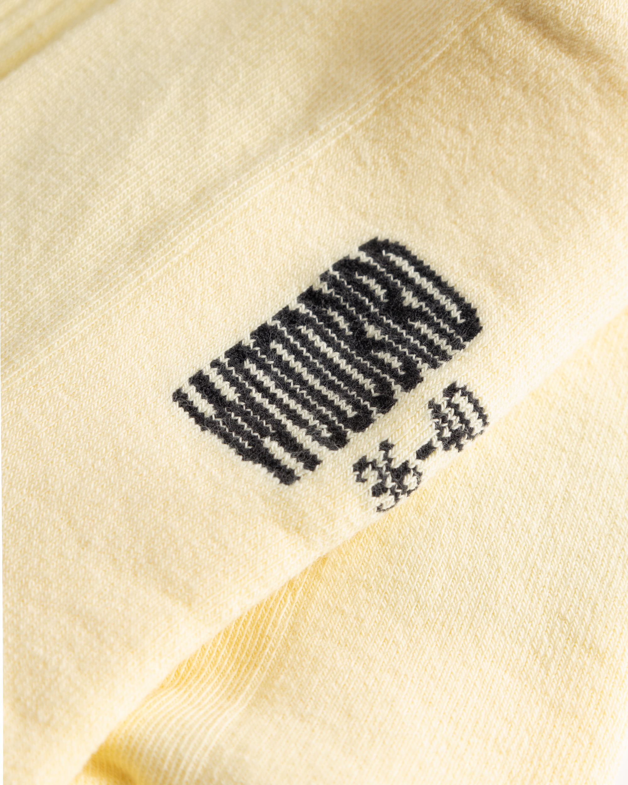 Woodbird WBTennis Stamp Socks 2 pack Accessories Wax Yellow-Black