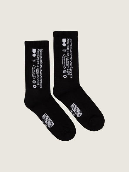 WBTennis Tech Socks 2 Pack - Black