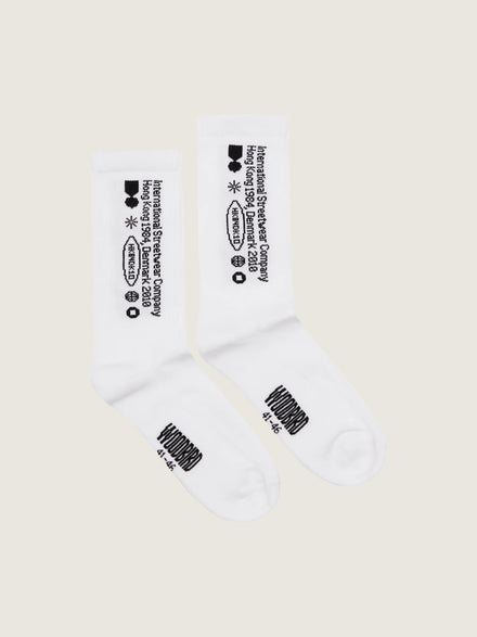 WBTennis Tech Socks 2 Pack - White